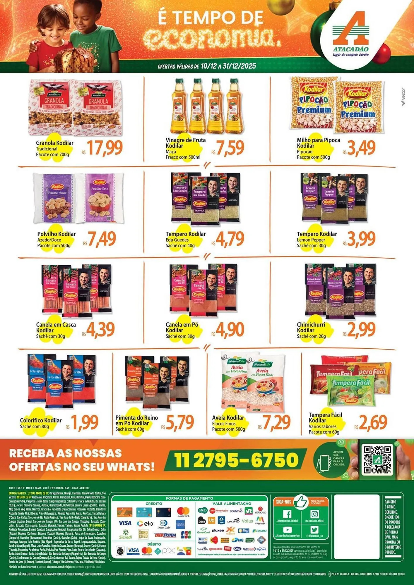 Encarte de Folheto Atacadão 10 de dezembro até 31 de dezembro 2025 - Pagina 2