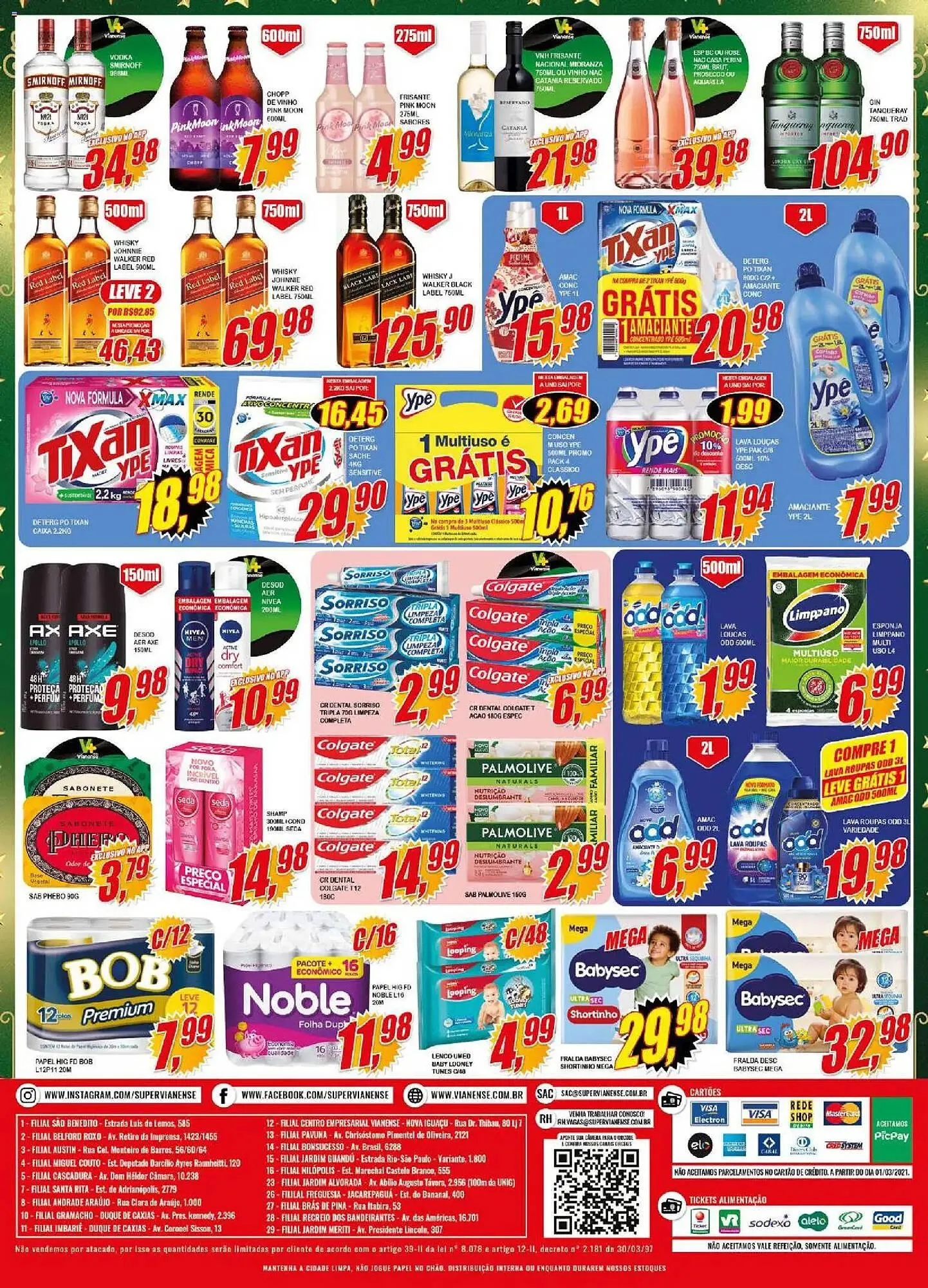 Encarte de Encarte Vianense Supermercados 14 de novembro até 20 de novembro 2025 - Pagina 4