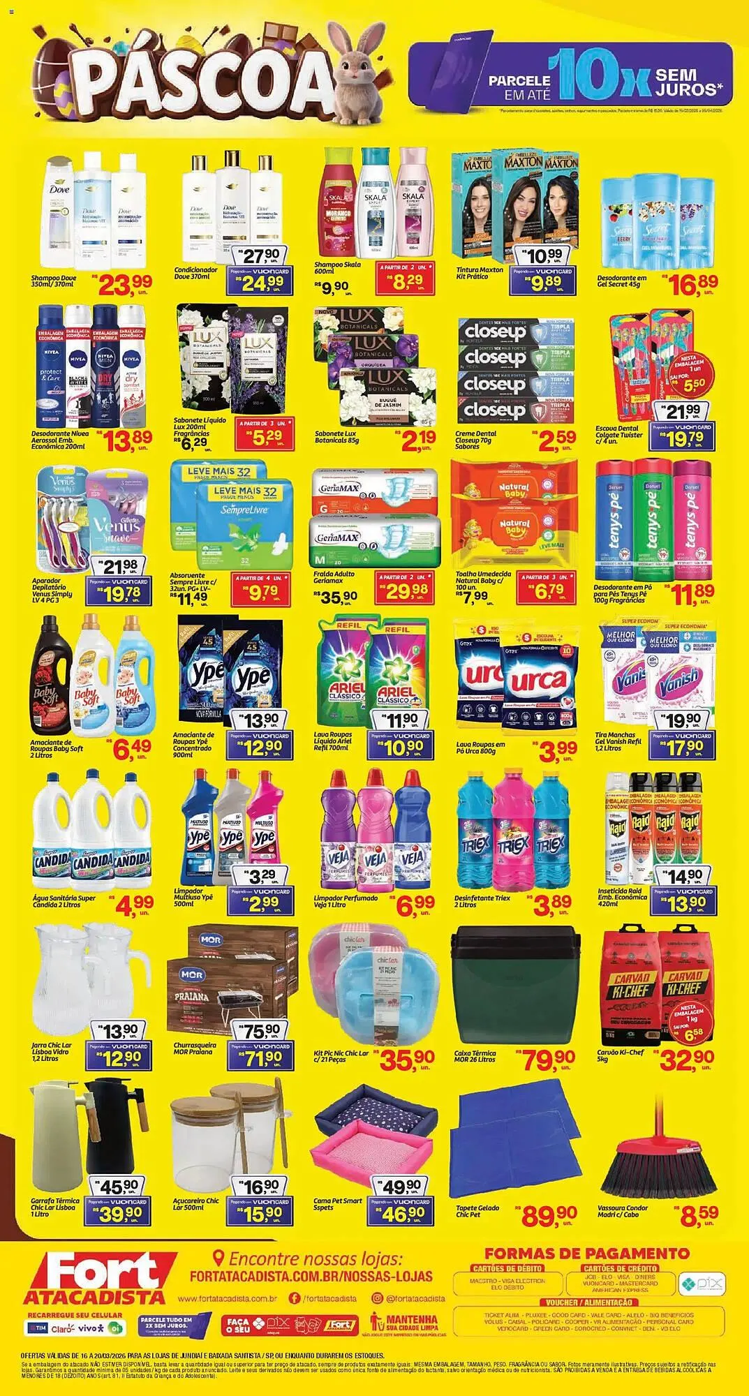 Encarte de Tabloide Fort Atacadista 16 de março até 20 de março 2026 - Pagina 4
