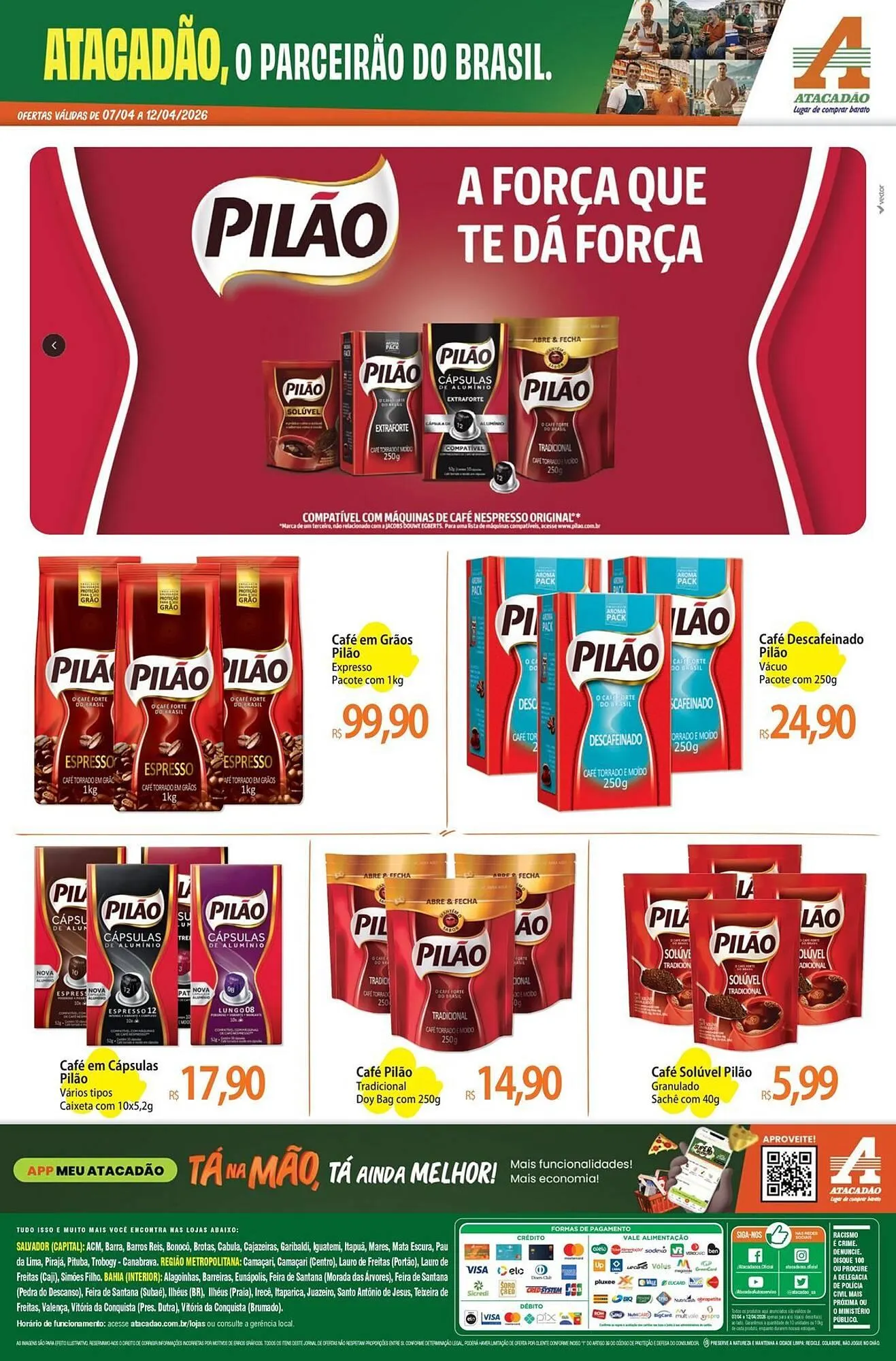 Encarte de Folheto Atacadão 7 de abril até 12 de abril 2026 - Pagina 2
