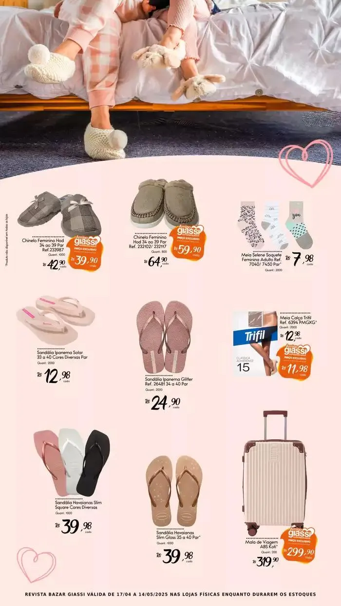 Encarte de Bazar Giassi 17 de abril até 14 de maio 2025 - Pagina 3
