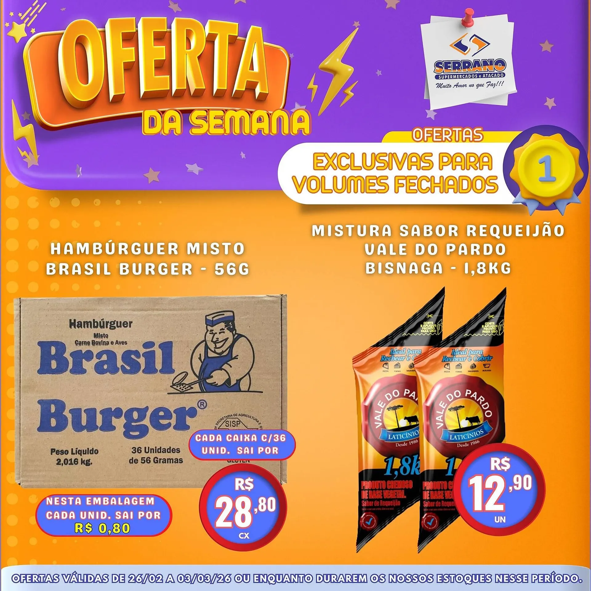 Encarte de Catálogo Serrano Supermercado 27 de fevereiro até 3 de março 2026 - Pagina 3