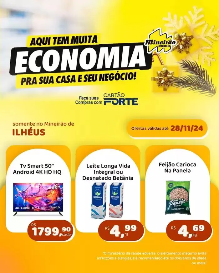 Encarte de Encarte Mineirão Atacarejo 25 de novembro até 1 de dezembro 2024 - Pagina 6