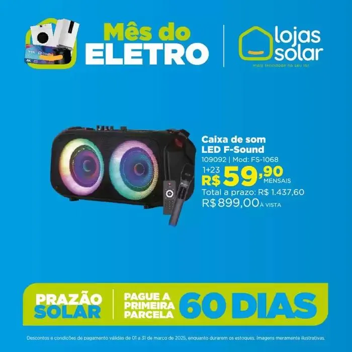 Encarte de Encarte Lojas Solar 7 de março até 31 de março 2025 - Pagina 4