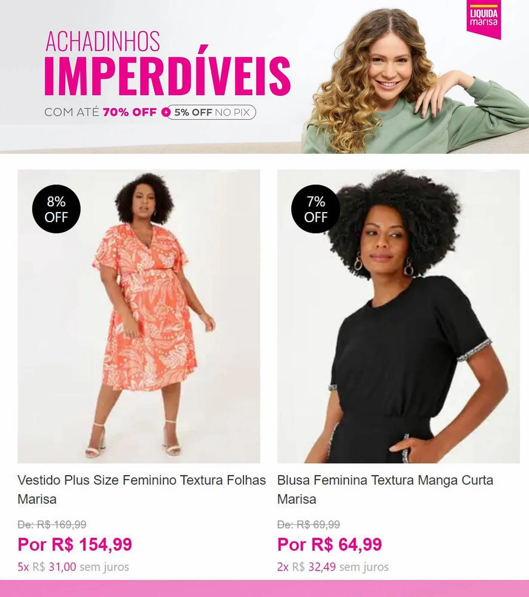 Encarte de Catálogo Marisa 15 de julho até 15 de agosto 2023 - Pagina 2