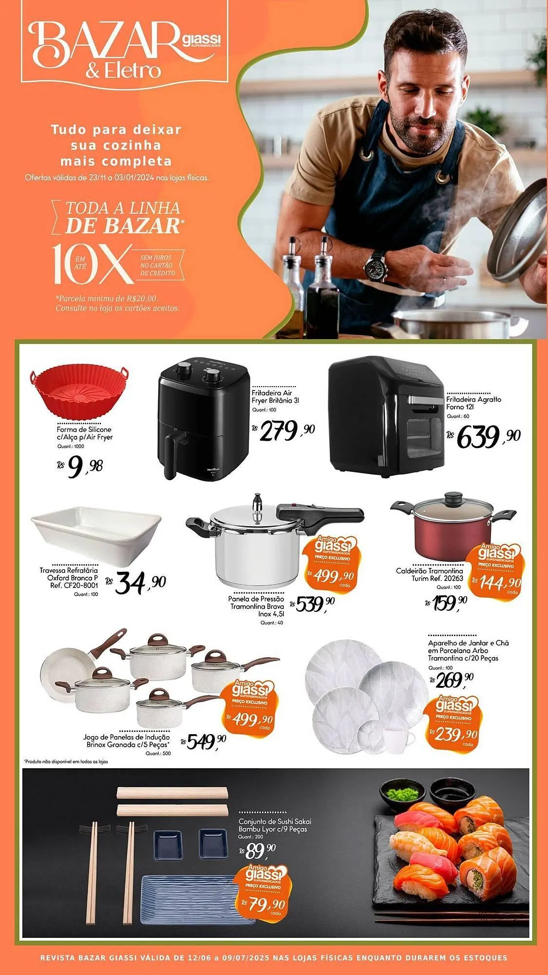 Encarte de Catálogo Giassi Supermercados 12 de junho até 9 de julho 2025 - Pagina 3