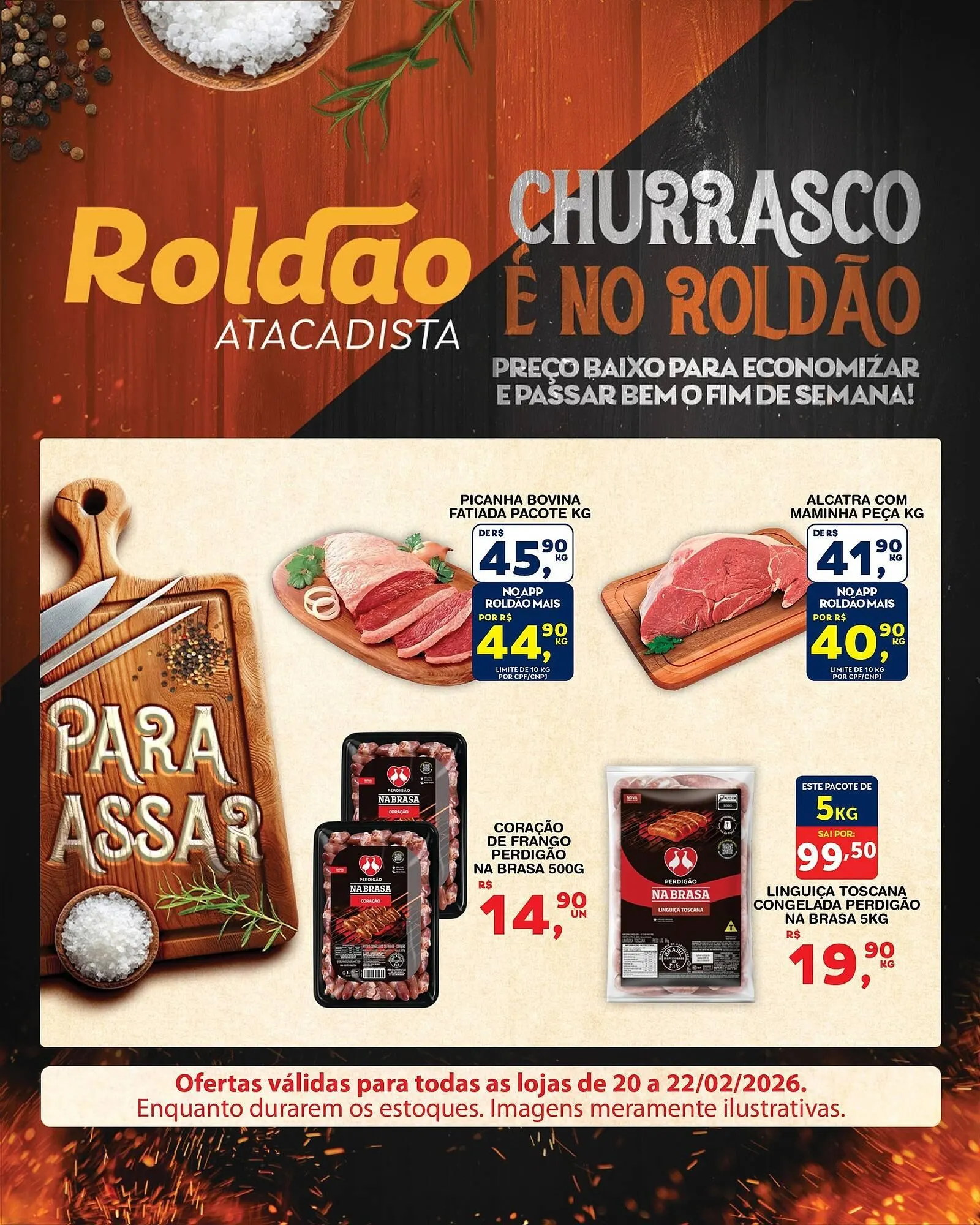 Encarte de Folheto Roldão 20 de fevereiro até 22 de fevereiro 2026 - Pagina 1