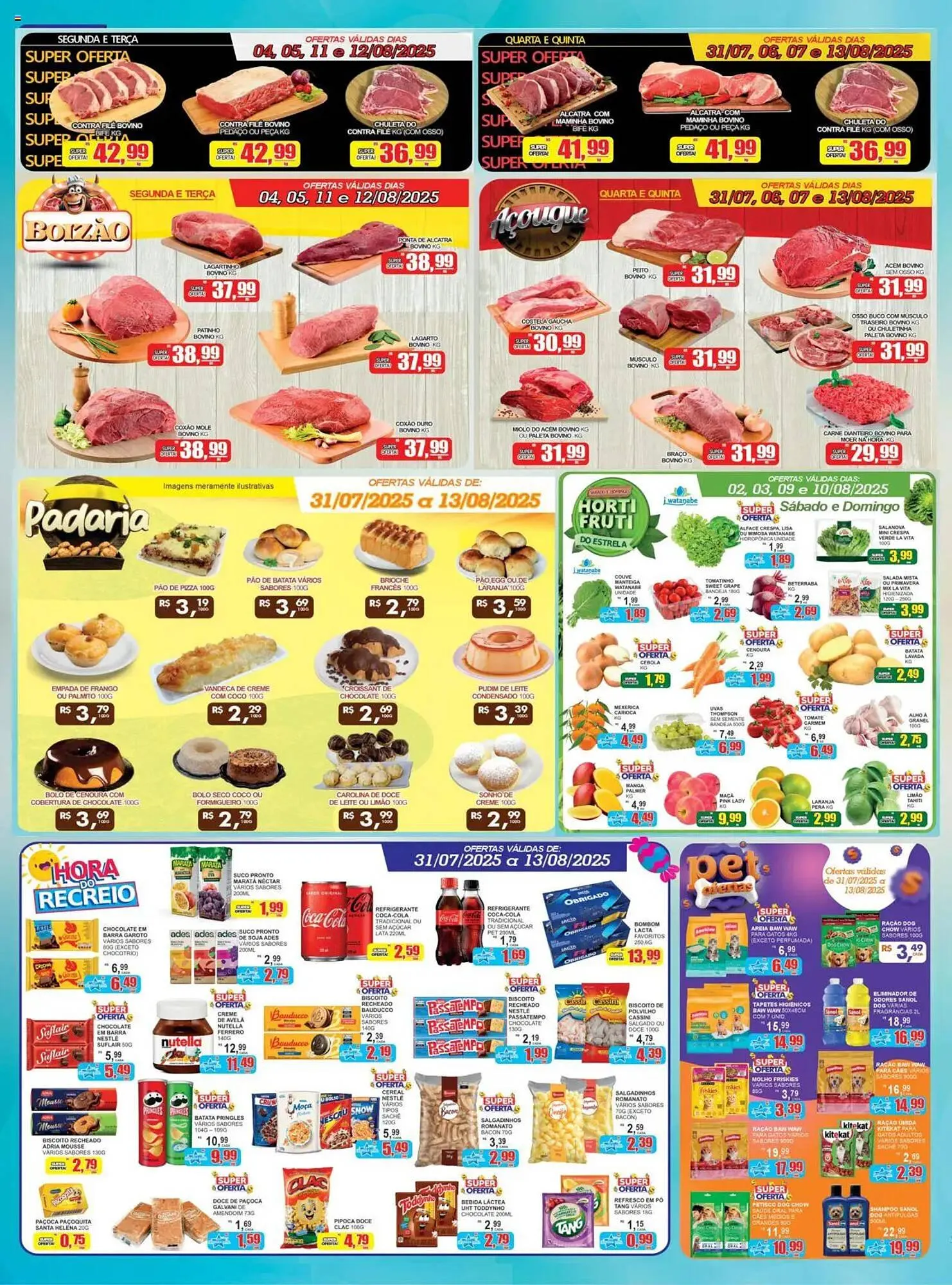 Encarte de Catálogo Supermercado Estrela Azul 31 de julho até 14 de agosto 2025 - Pagina 3