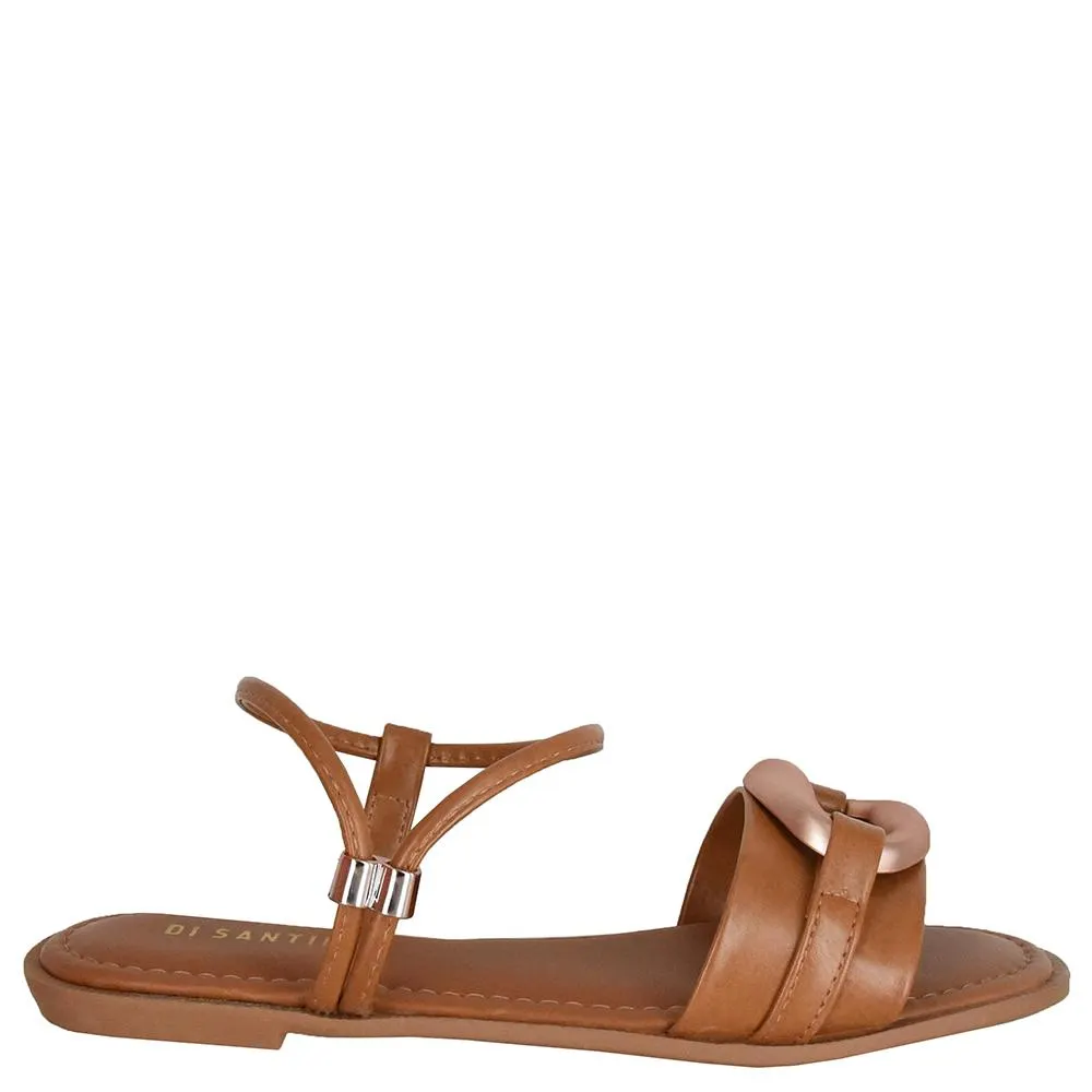 SANDALIA BAIXA METAL E REGULADOR DI SANTINNI