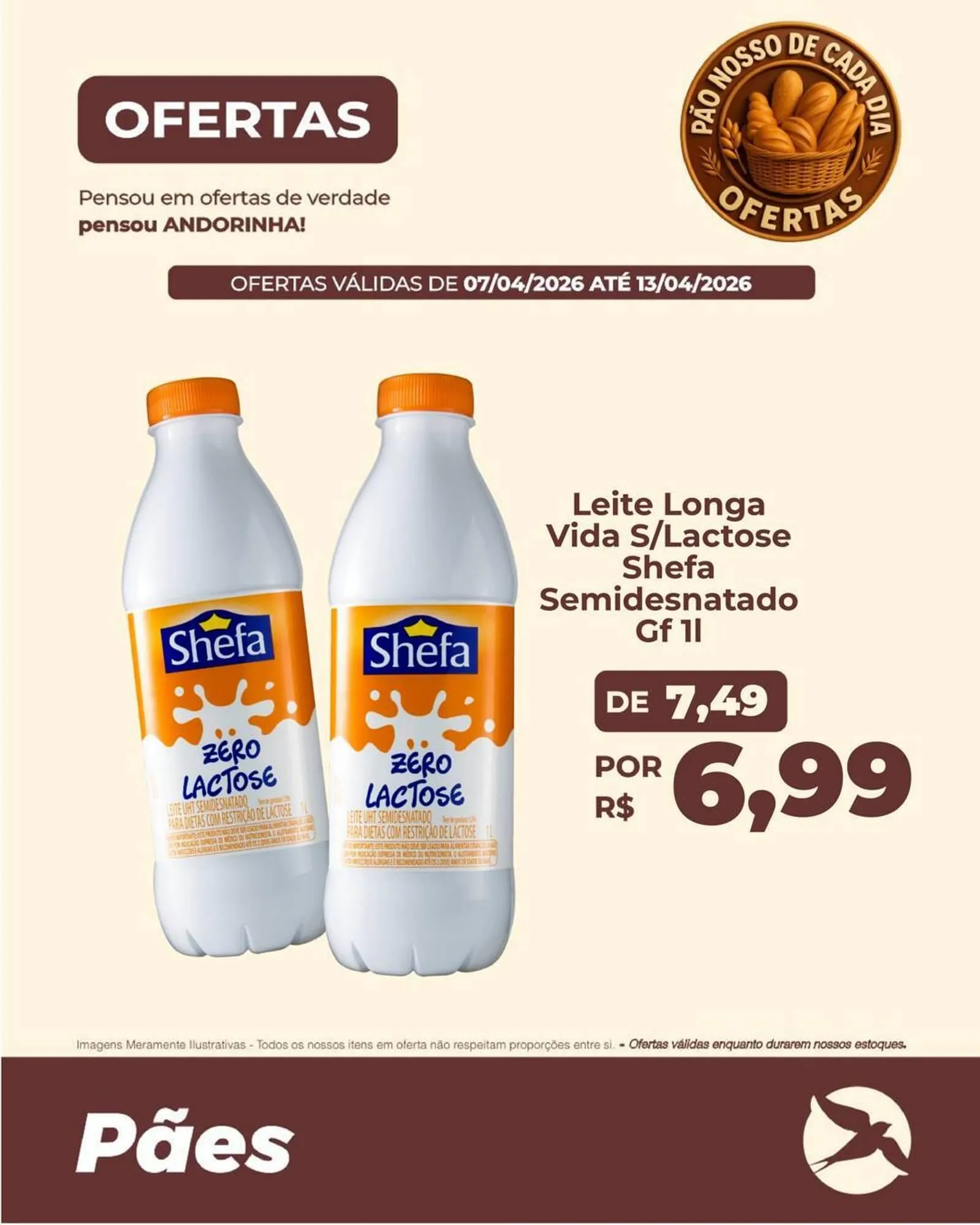 Encarte de Folheto Andorinha Hipermercado 7 de abril até 13 de abril 2026 - Pagina 1