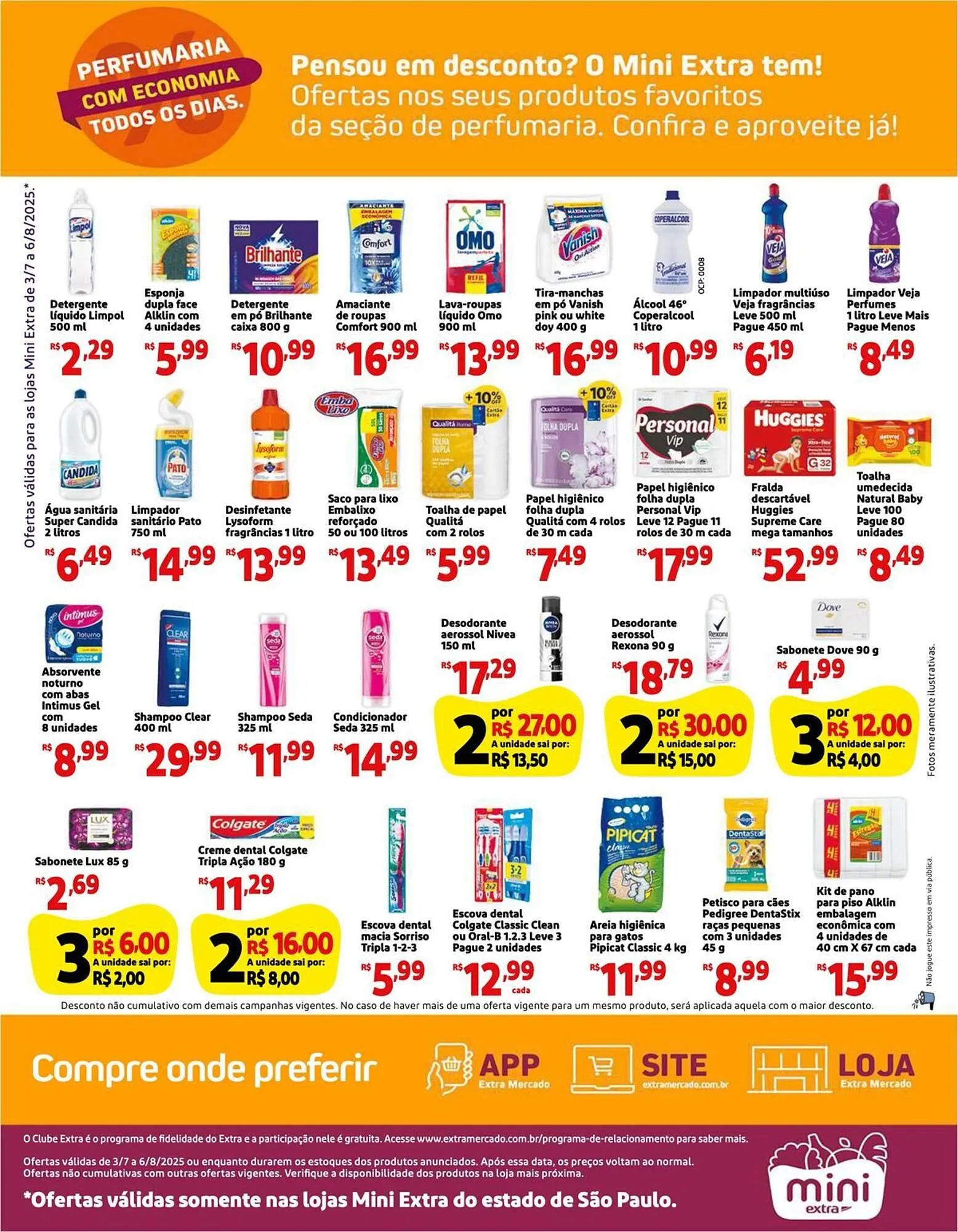 Encarte de Catálogo Mini Extra 3 de julho até 6 de agosto 2025 - Pagina 4
