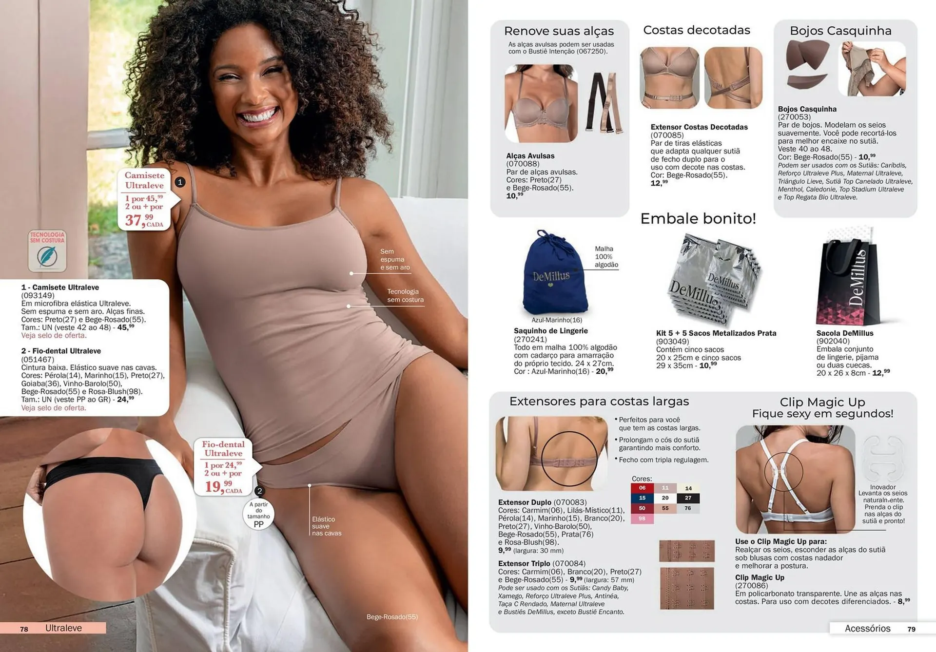 Encarte de Catálogo DeMillus 1 de setembro até 31 de outubro 2026 - Pagina 40
