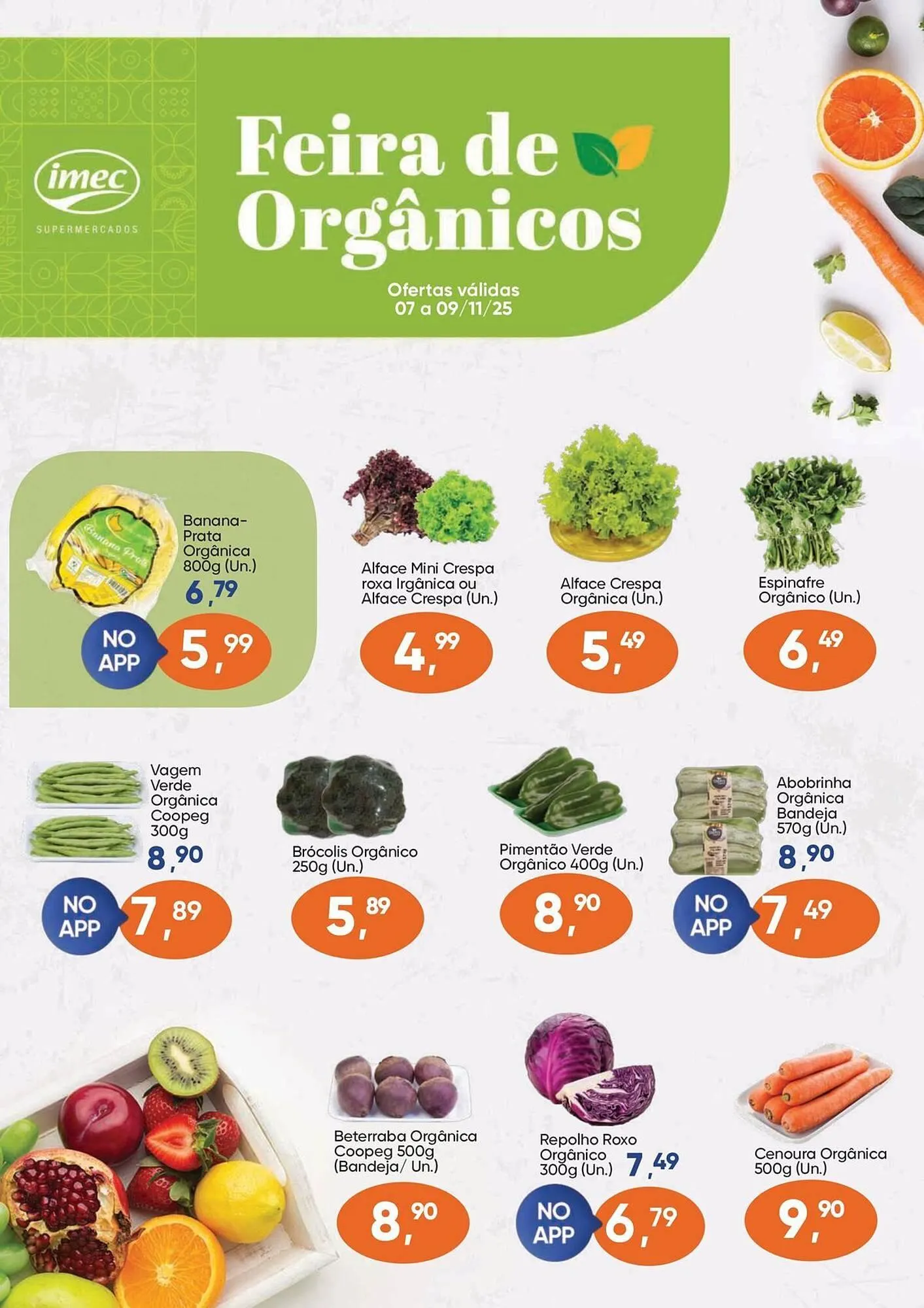 Encarte de Catálogo Imec Supermercados 7 de novembro até 9 de novembro 2025 - Pagina 1