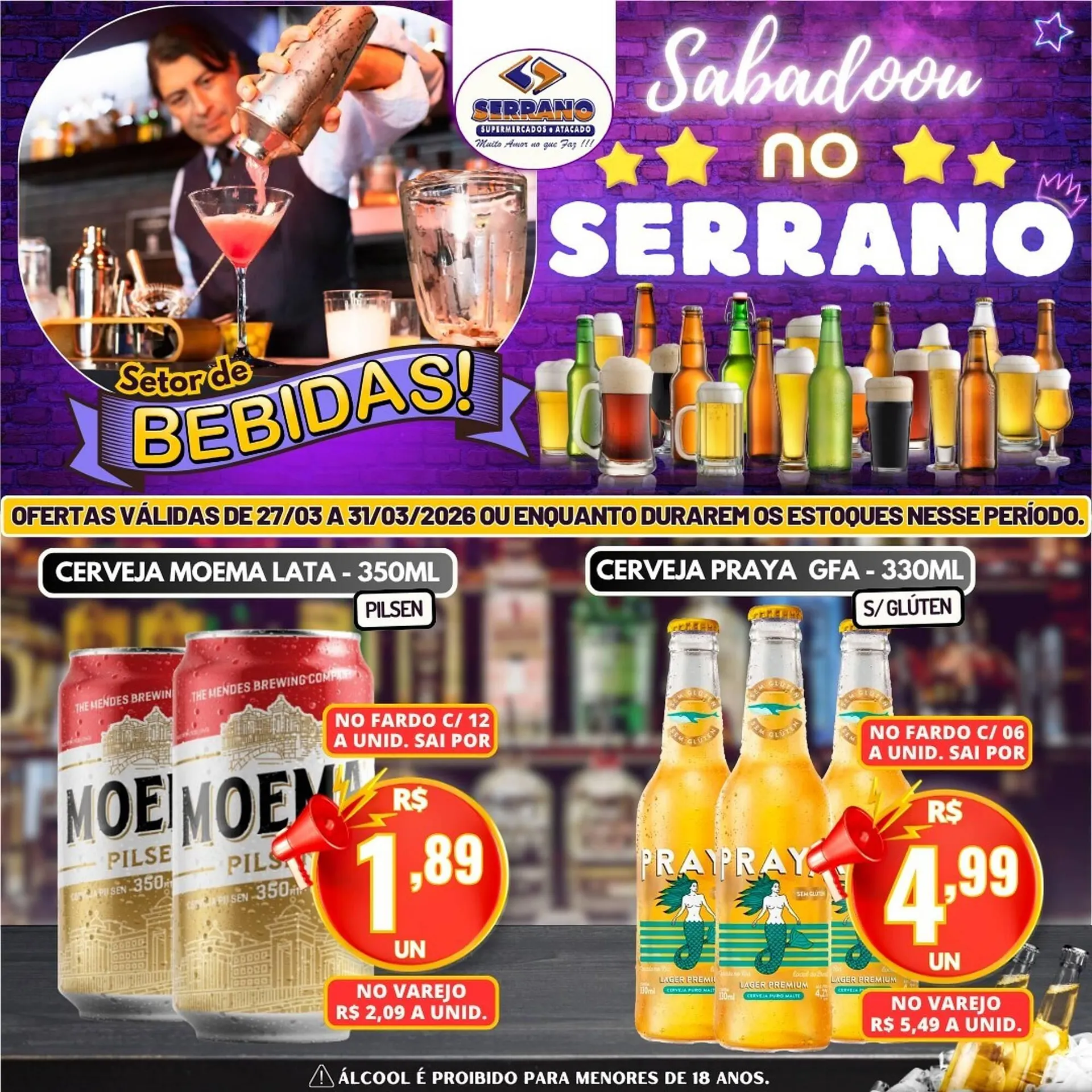 Encarte de Catálogo Serrano Supermercado 28 de março até 31 de março 2026 - Pagina 2