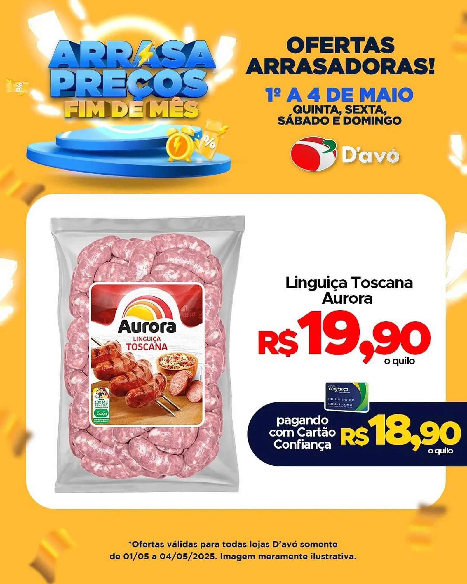 Encarte de Catálogo D'avó Supermercado 1 de maio até 4 de maio 2025 - Pagina 4