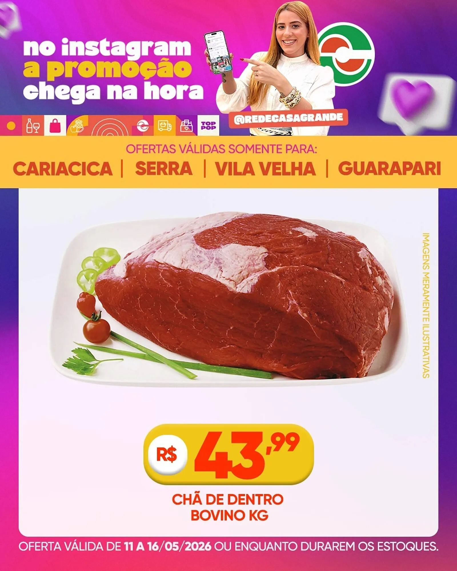 Encarte de Catálogo Casagrande Supermercados 11 de maio até 16 de maio 2026 - Pagina 4