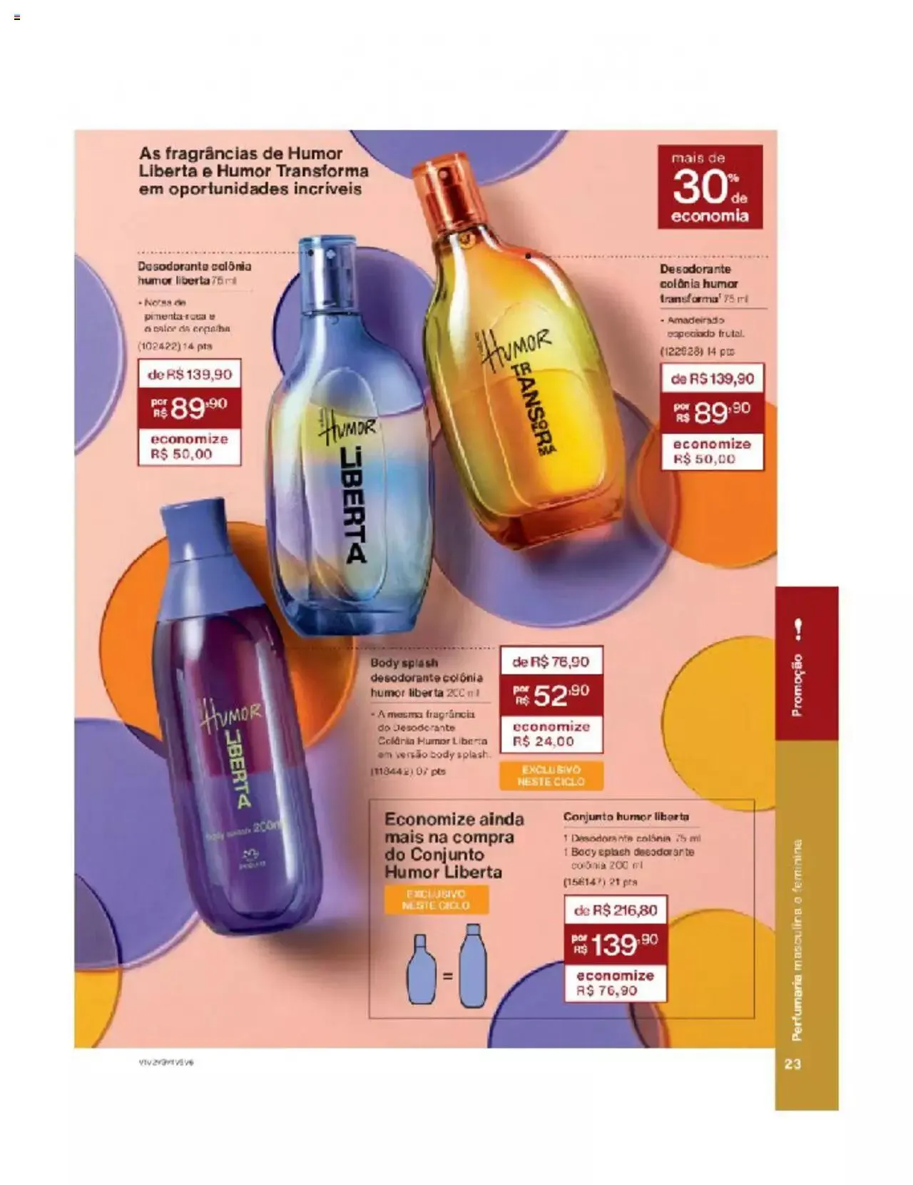 Encarte de Natura - Ciclo 02/2024 1 de fevereiro até 3 de fevereiro 2024 - Pagina 23