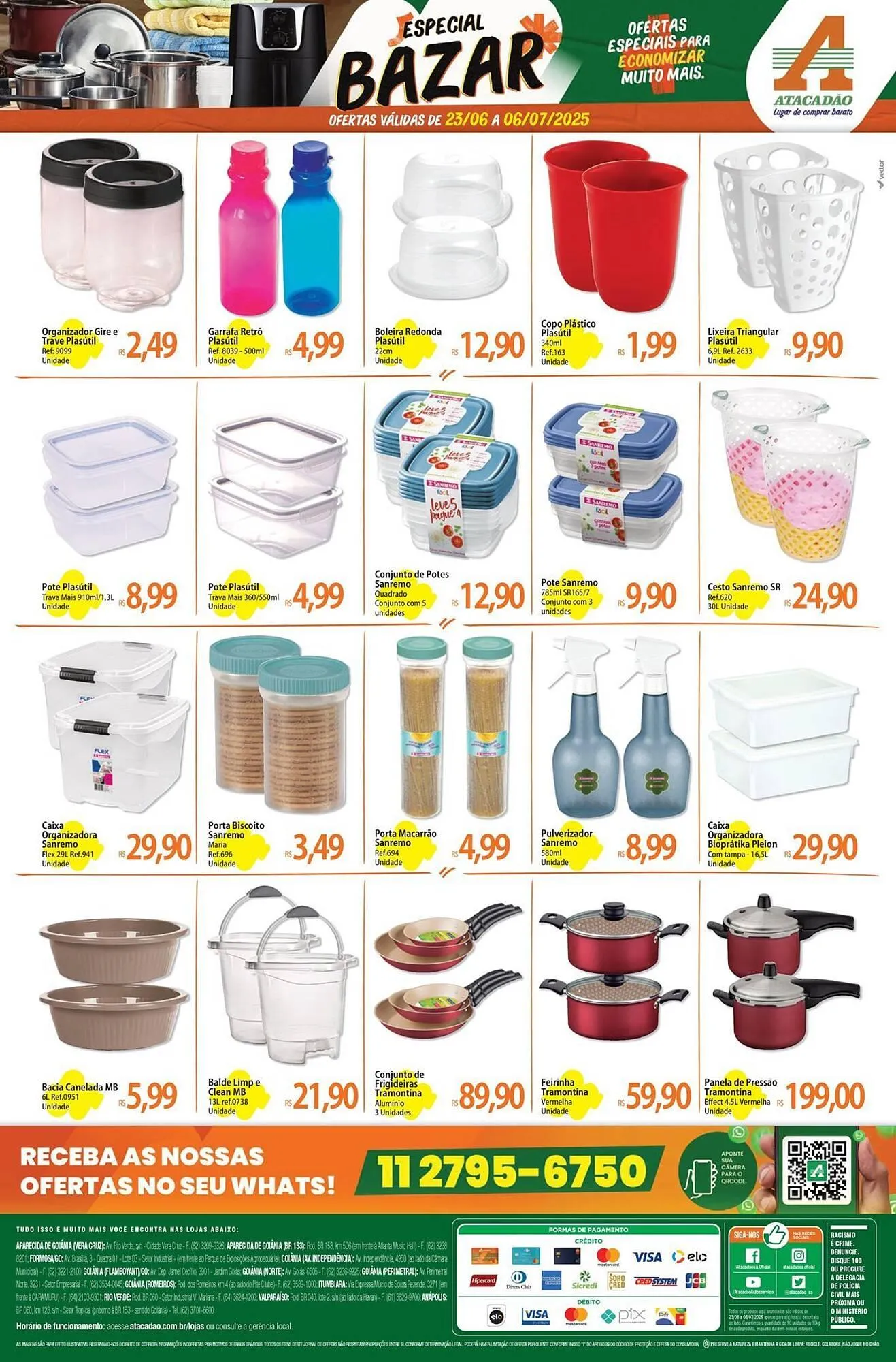 Encarte de Catálogo Atacadão 24 de junho até 6 de julho 2025 - Pagina 2