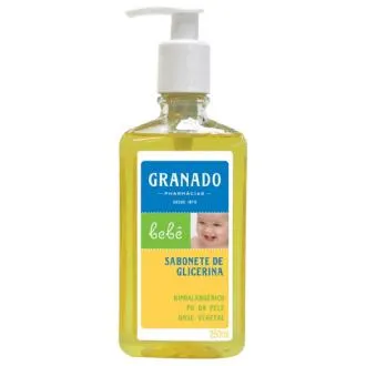 SABONETE LÍQUIDO GRANADO BEBÊ DE GLICERINA 250ML