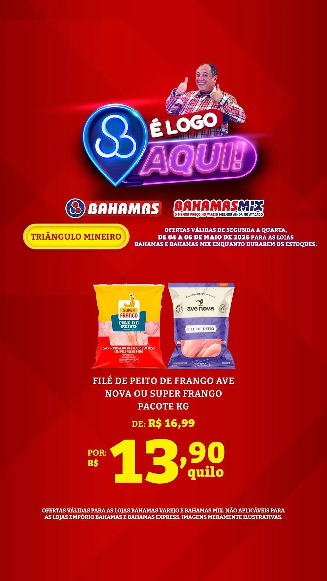 Encarte de Catálogo Bahamas Supermercados 4 de maio até 6 de maio 2026 - Pagina 9