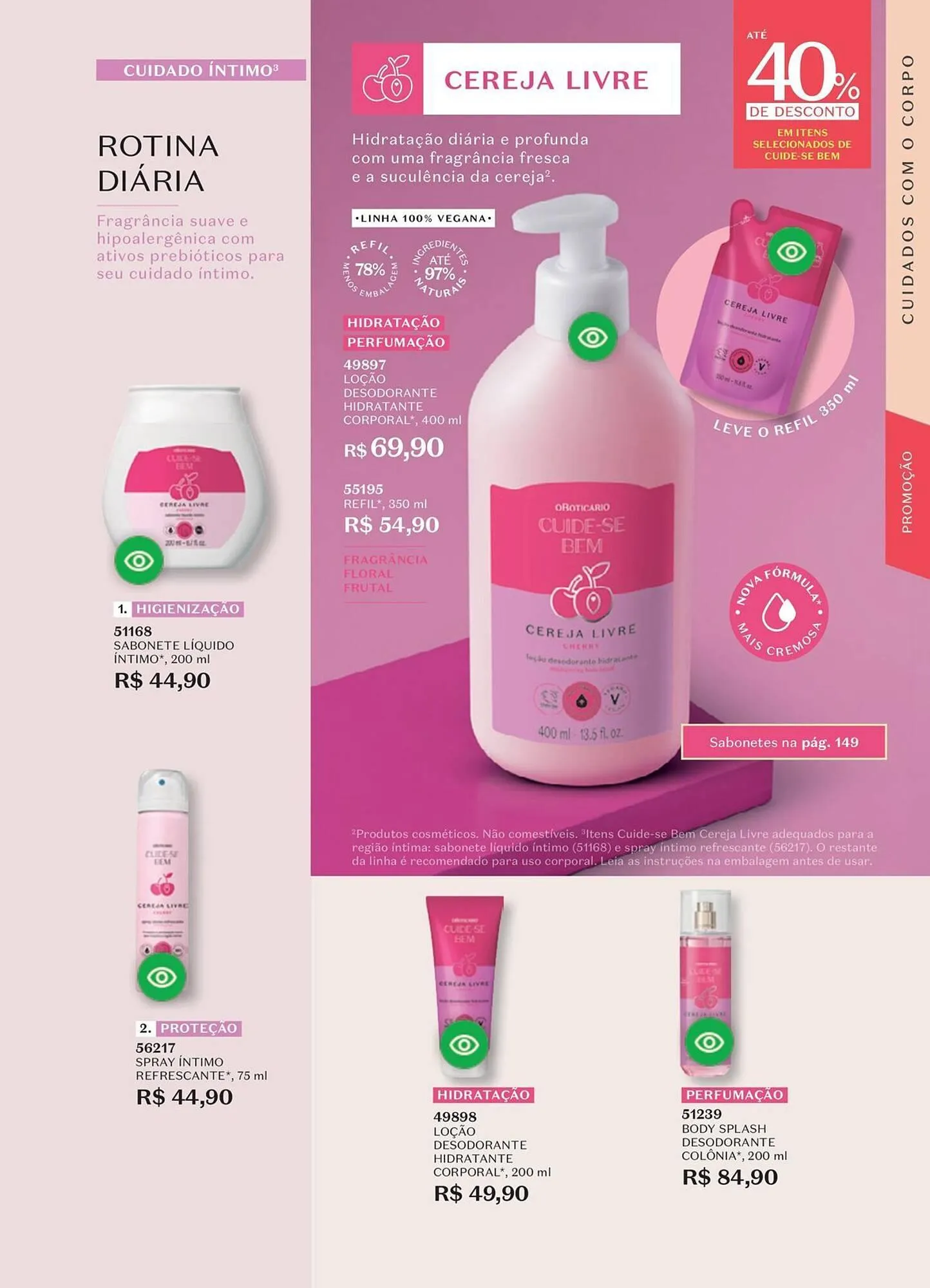 Encarte de Catálogo O Boticário 12 de maio até 25 de maio 2025 - Pagina 157