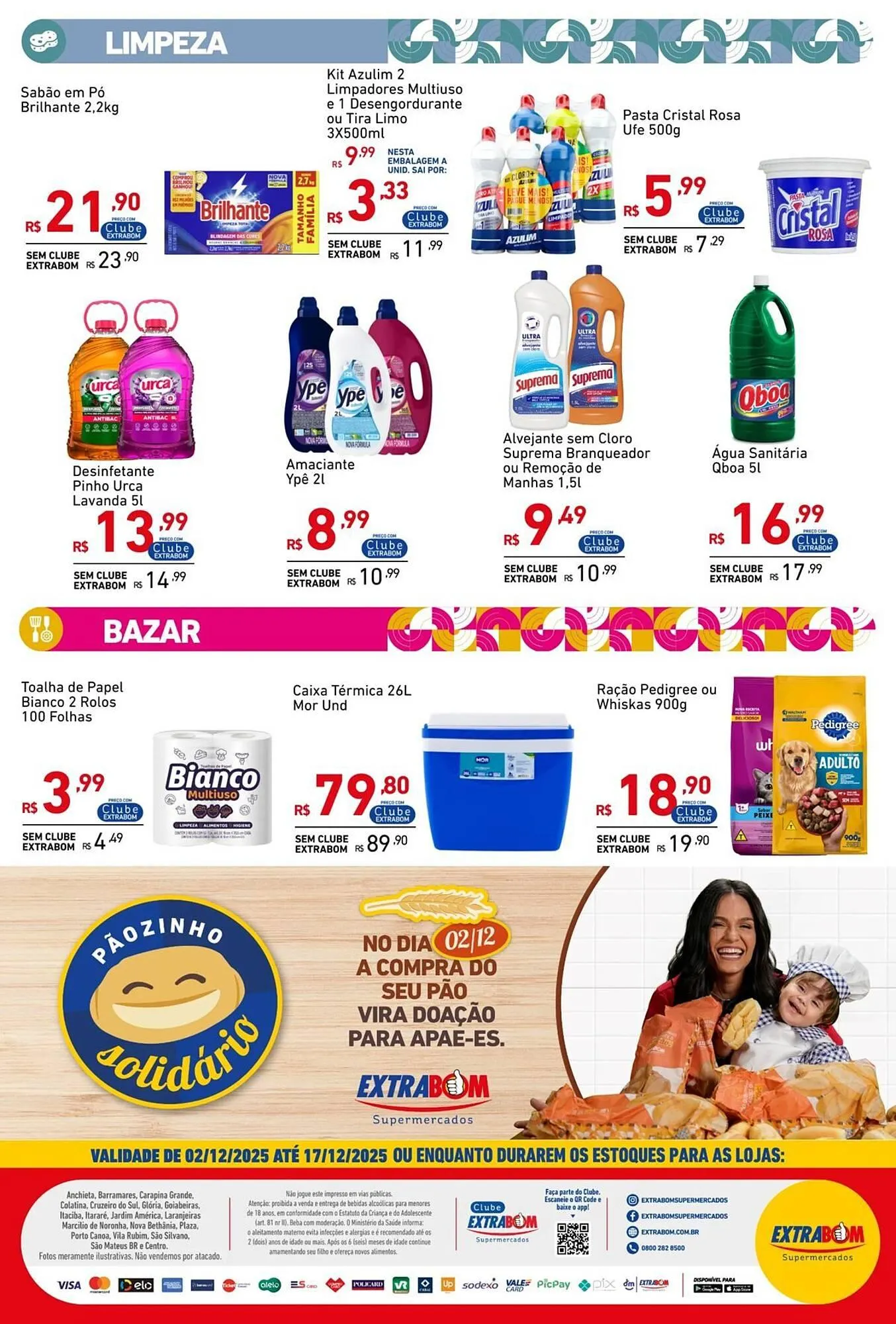 Encarte de Catálogo Extrabom Supermercados 2 de dezembro até 17 de dezembro 2025 - Pagina 10