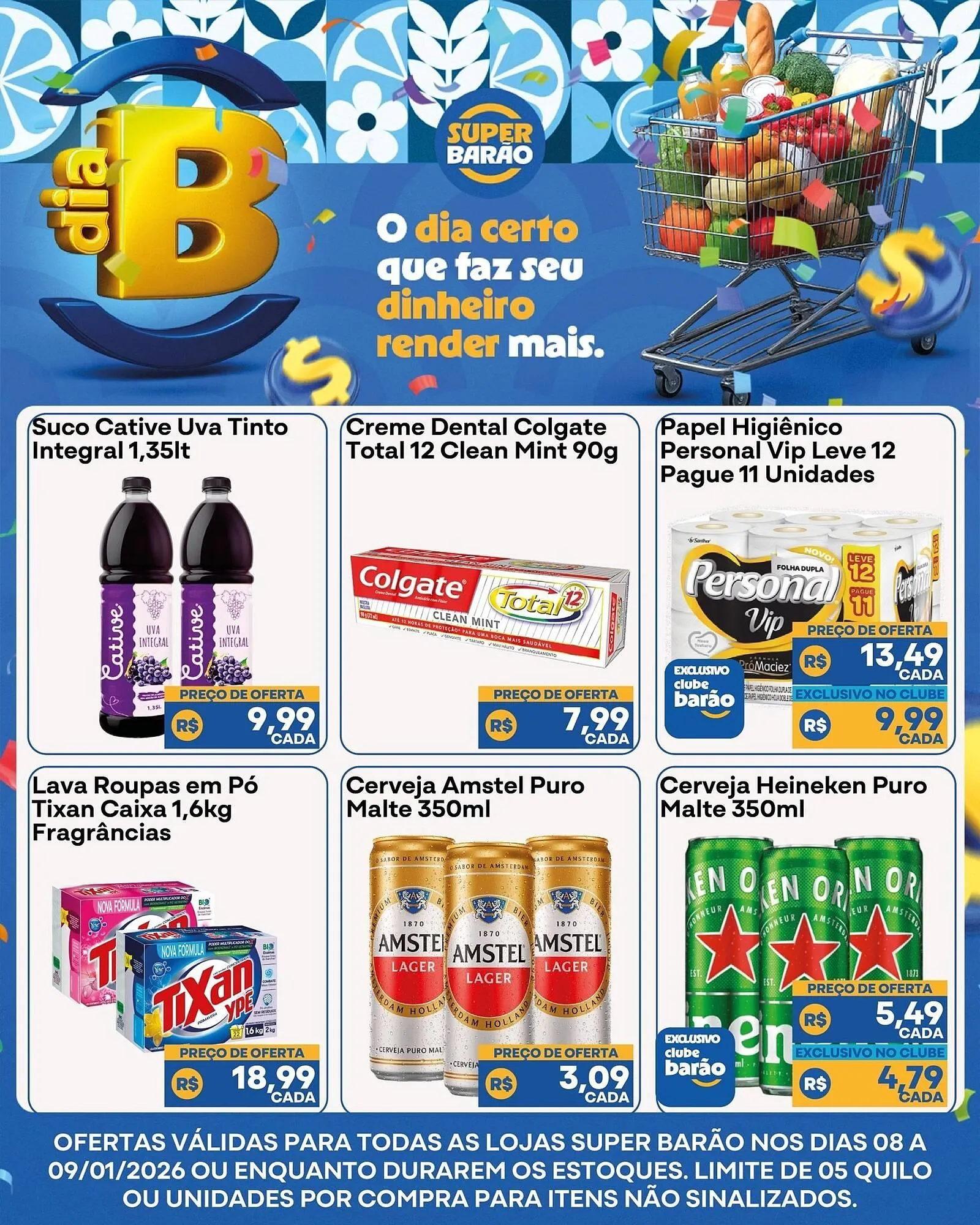 Encarte de Catálogo Super Barão 8 de janeiro até 9 de janeiro 2026 - Pagina 3