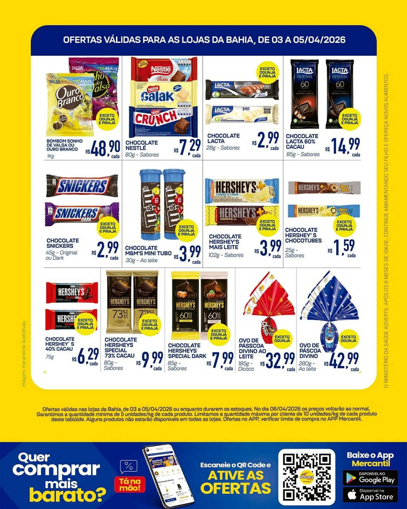 Encarte de Folheto Mercantil Rodrigues 3 de abril até 5 de abril 2026 - Pagina 2