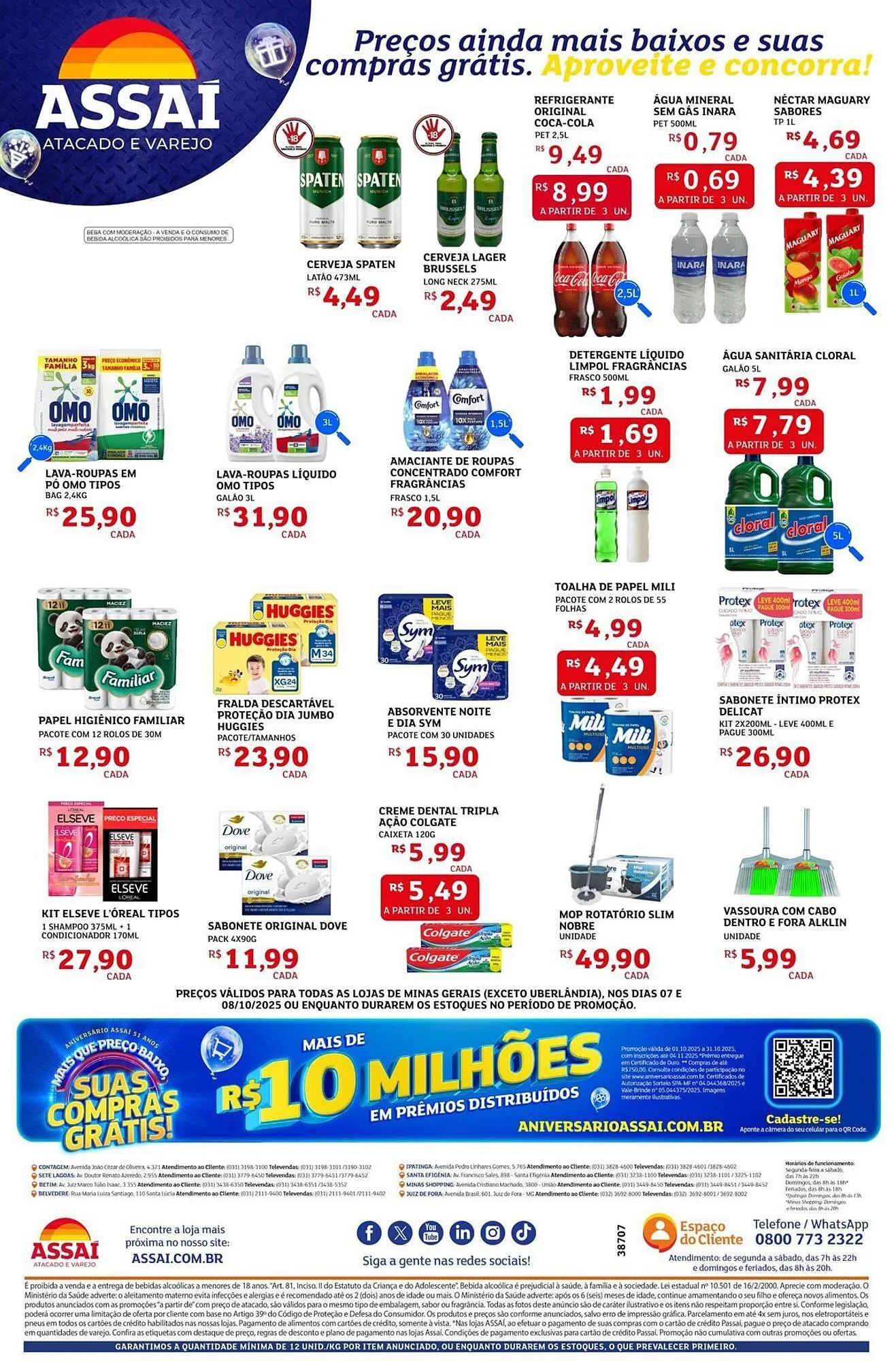 Encarte de Encarte Assaí Atacadista 7 de outubro até 8 de outubro 2025 - Pagina 2