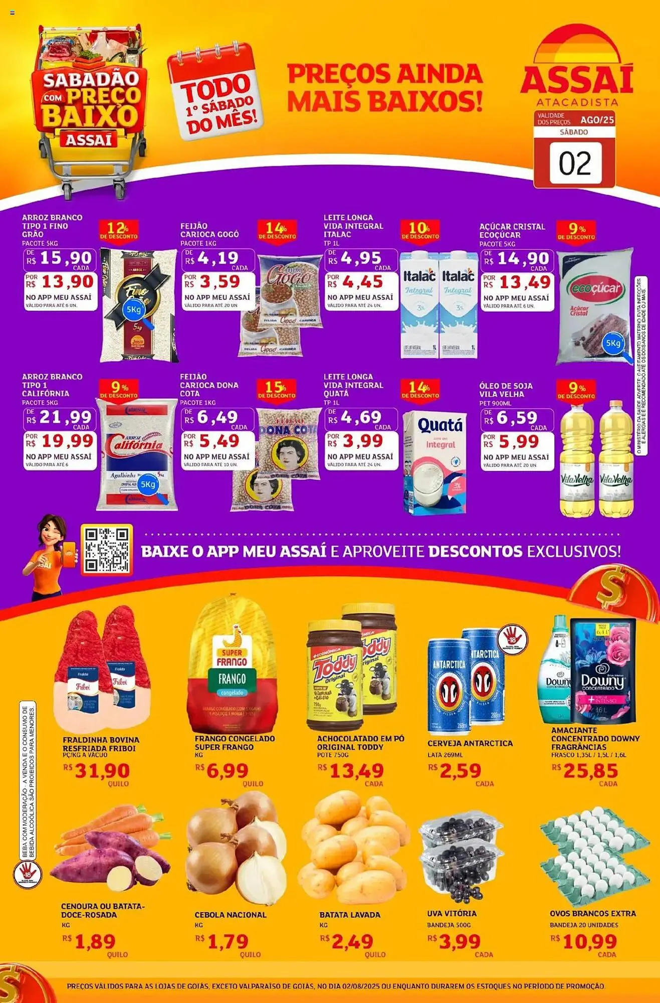 Encarte de Catálogo Assaí Atacadista 2 de agosto até 2 de agosto 2025 - Pagina 1