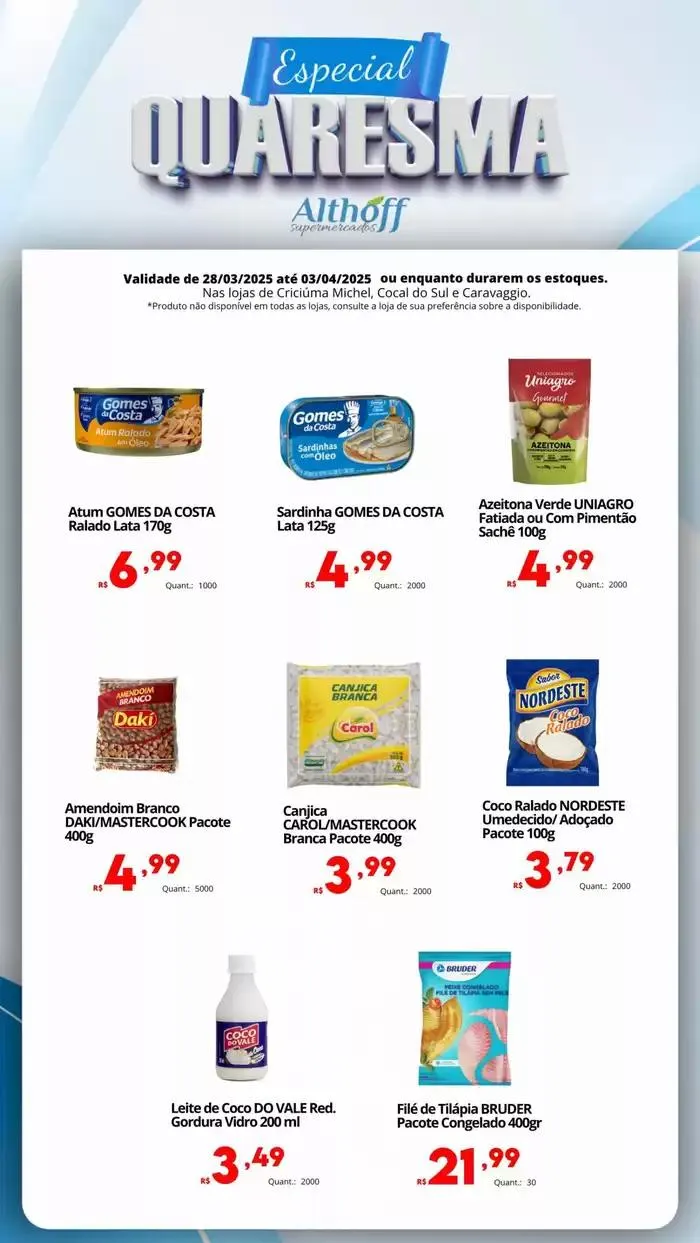 Encarte de Encarte Semanal - CO (28/03 a 03/04). 28 de março até 3 de abril 2025 - Pagina 10