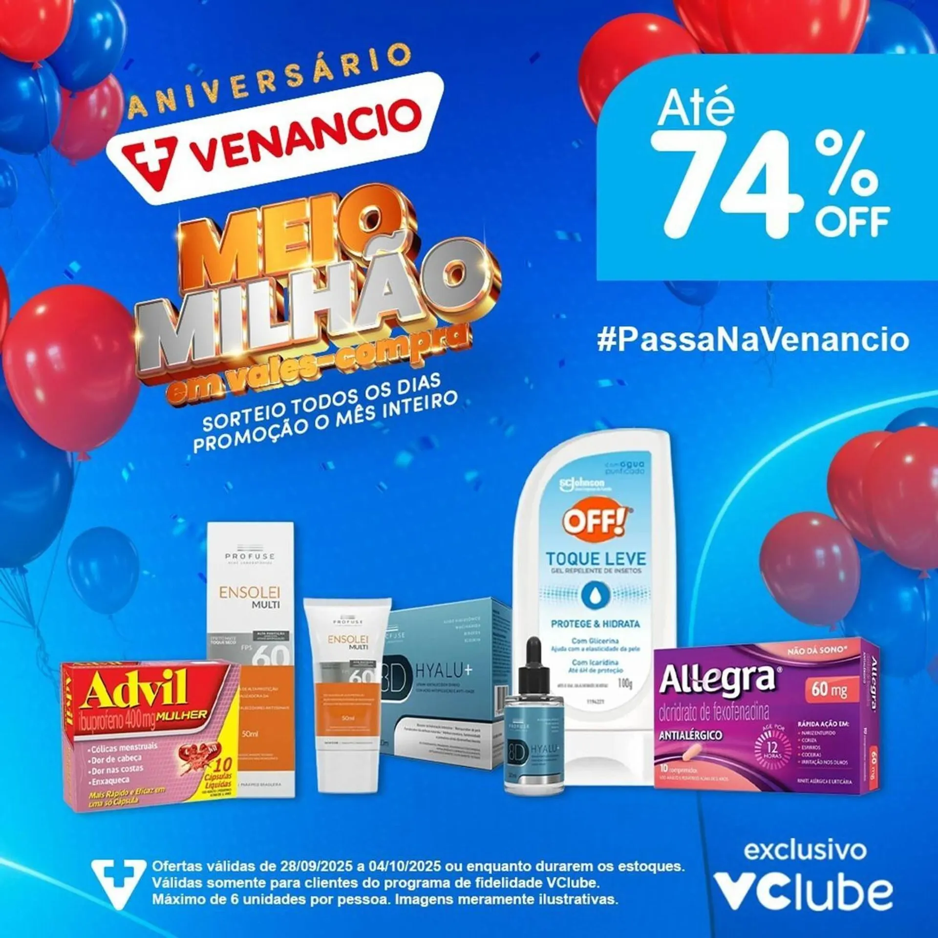 Encarte de Encarte Drogaria Venancio 29 de setembro até 4 de outubro 2025 - Pagina 2