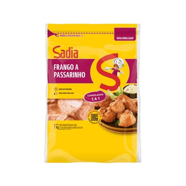 Frango a Passarinho Sadia Bandeja 1kg