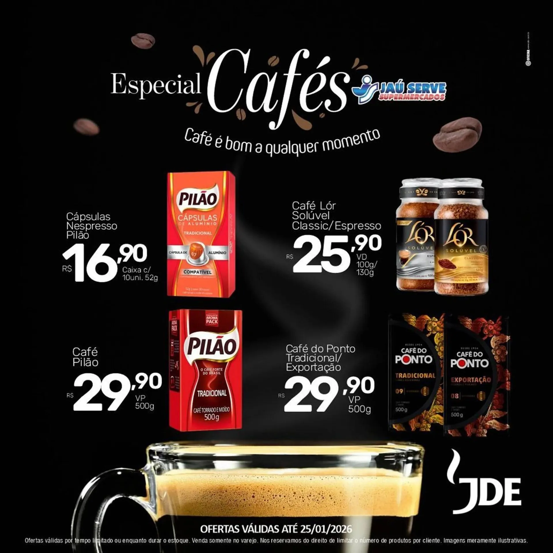Encarte de Catálogo Supermercados Jau Serve 14 de janeiro até 25 de janeiro 2026 - Pagina 2