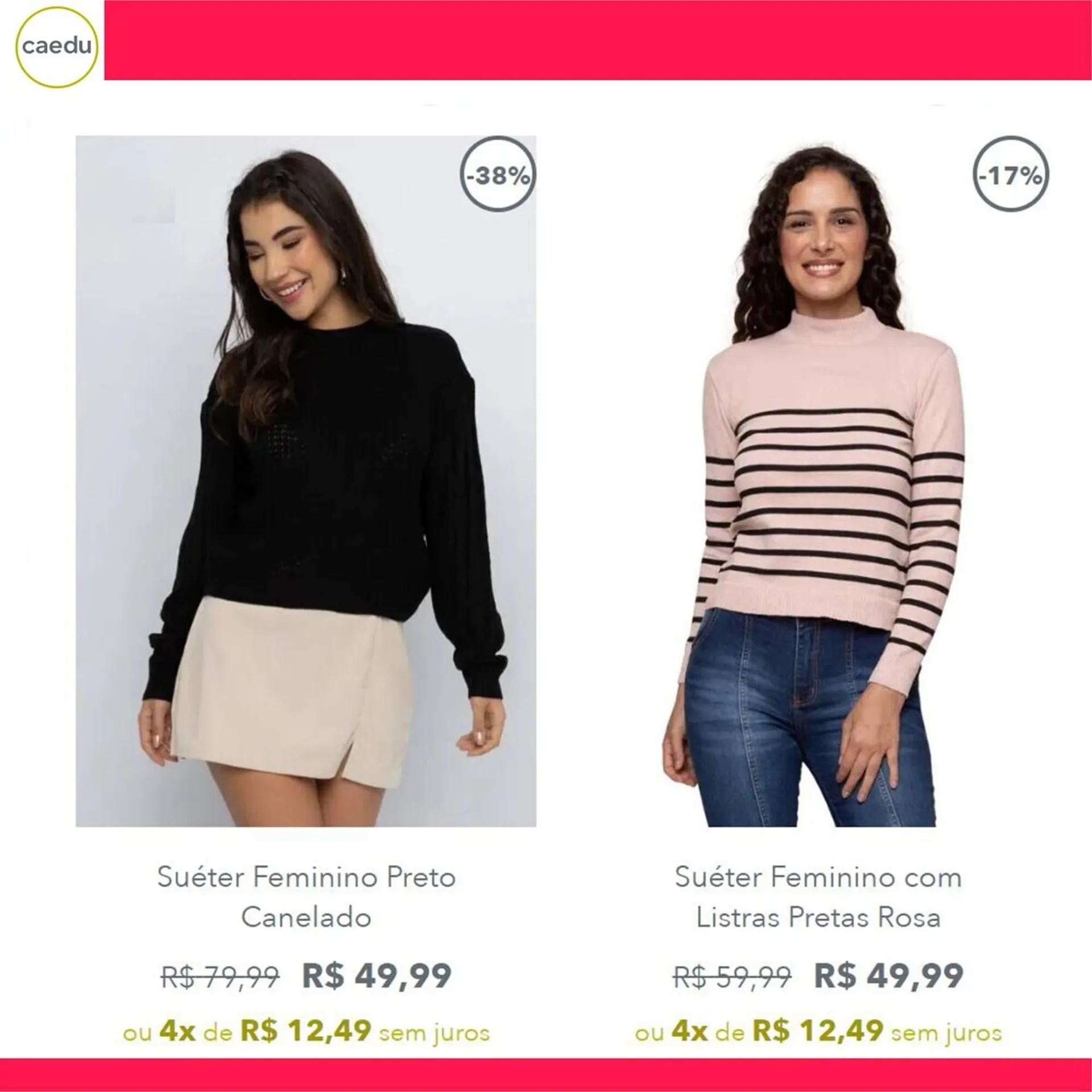 Encarte de Catálogo Caedu 14 de julho até 14 de agosto 2023 - Pagina 4