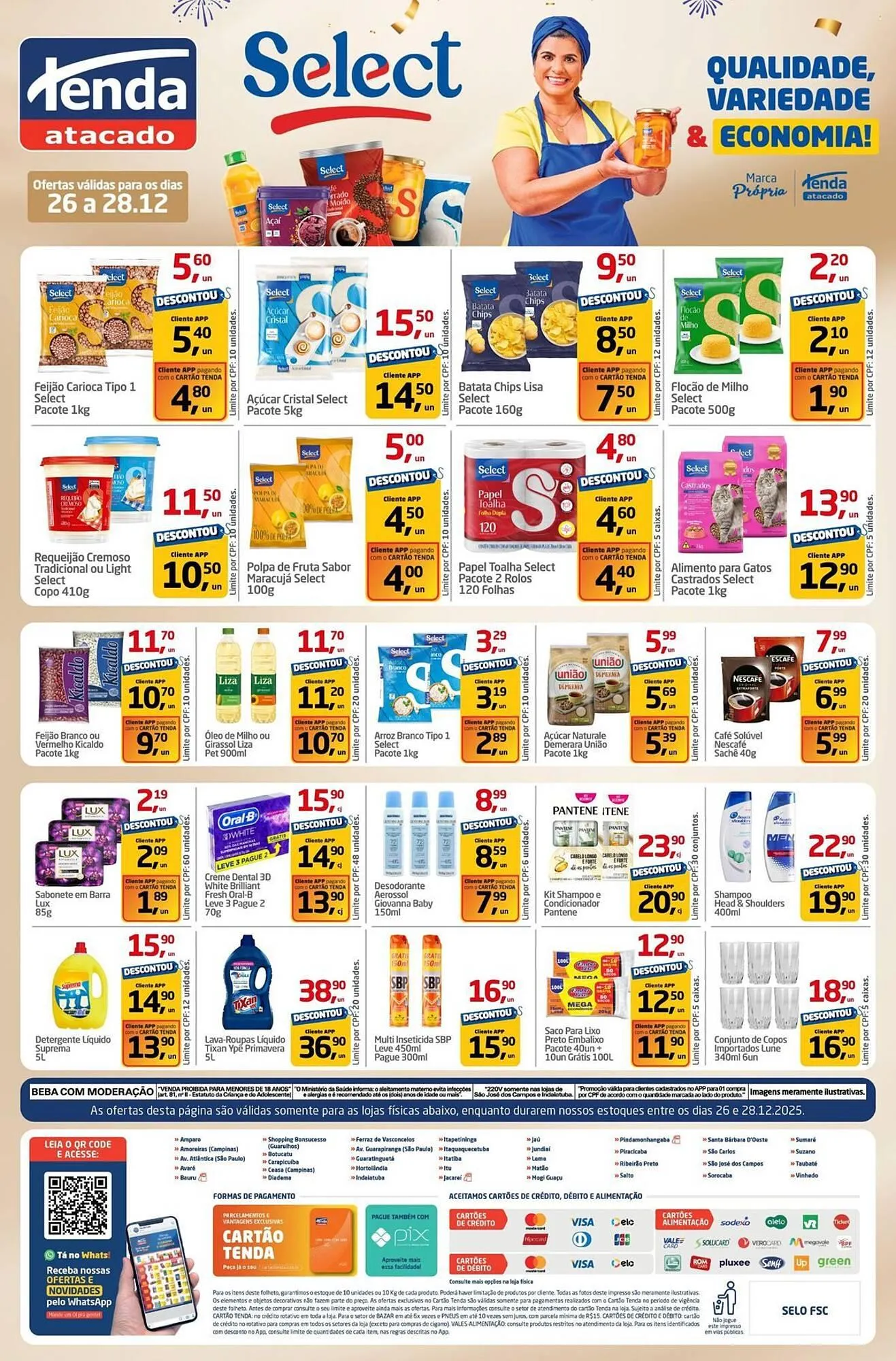 Encarte de Folheto Tenda Atacado 26 de dezembro até 28 de dezembro 2025 - Pagina 4