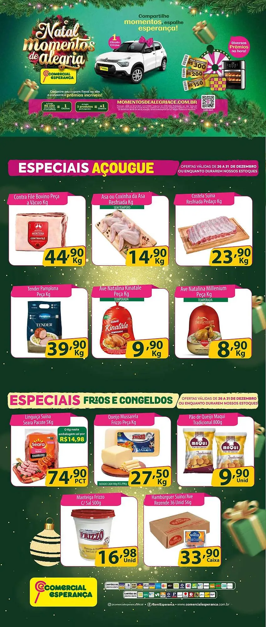 Encarte de Folheto Comercial Esperança 26 de dezembro até 31 de dezembro 2025 - Pagina 1