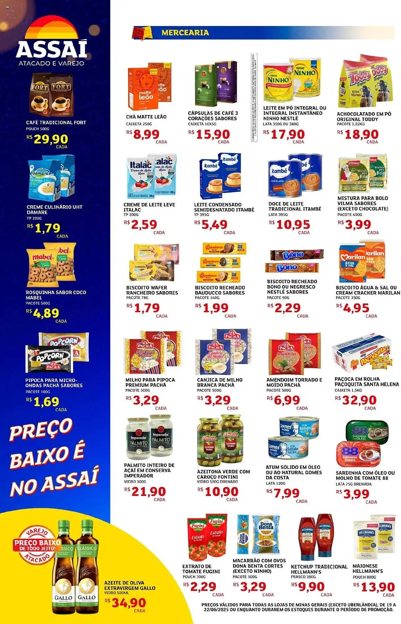 Encarte de Catálogo Assaí Atacadista 19 de junho até 22 de junho 2025 - Pagina 2
