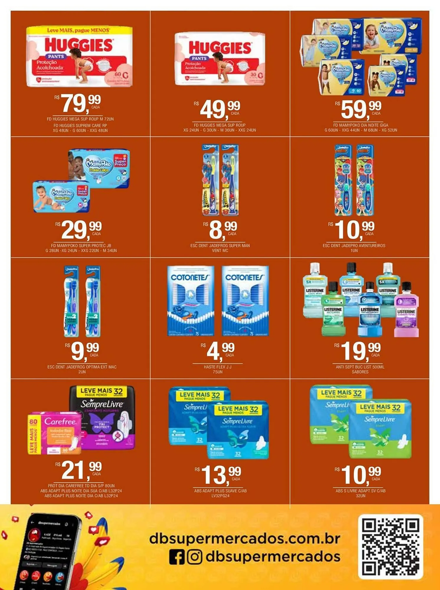 Encarte de Catálogo DB Supermercados 6 de fevereiro até 26 de fevereiro 2026 - Pagina 23