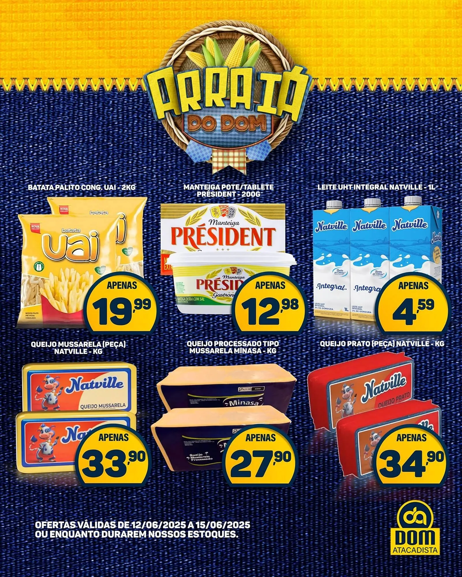 Encarte de Catálogo Dom Atacadista 12 de junho até 15 de junho 2025 - Pagina 3