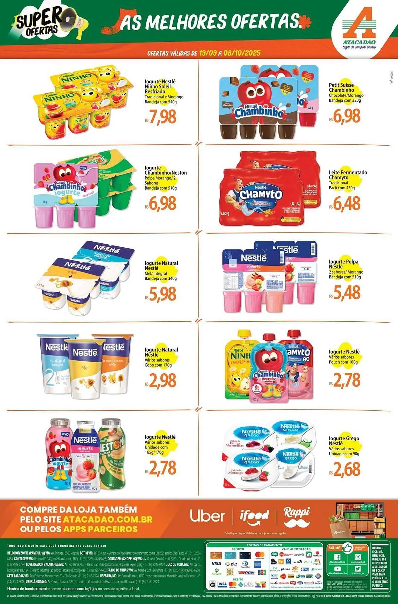Encarte de Folheto Atacadão 19 de setembro até 8 de outubro 2025 - Pagina 2