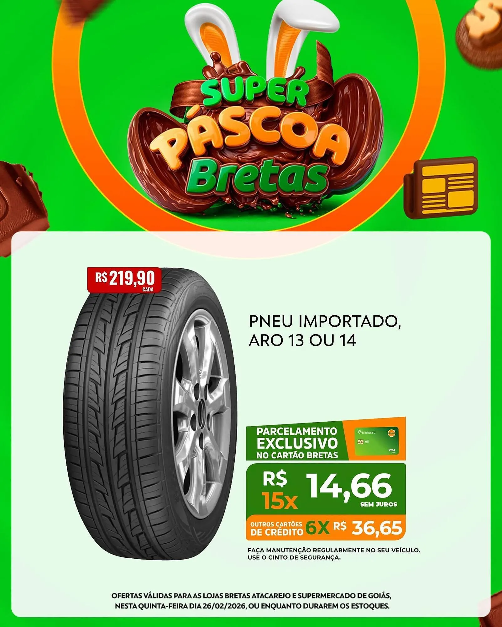 Encarte de Catálogo Supermercados Bretas 26 de fevereiro até 26 de fevereiro 2026 - Pagina 4