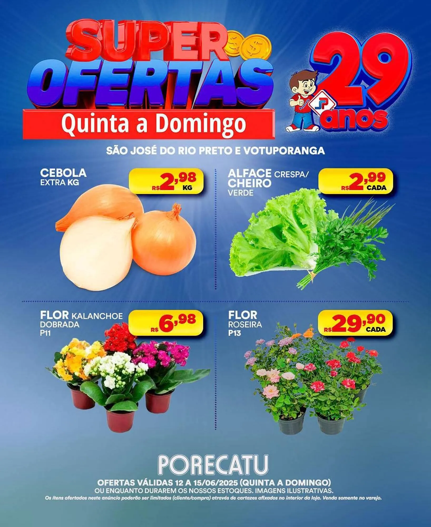 Encarte de Catálogo Supermercado Porecatu 12 de junho até 15 de junho 2025 - Pagina 4