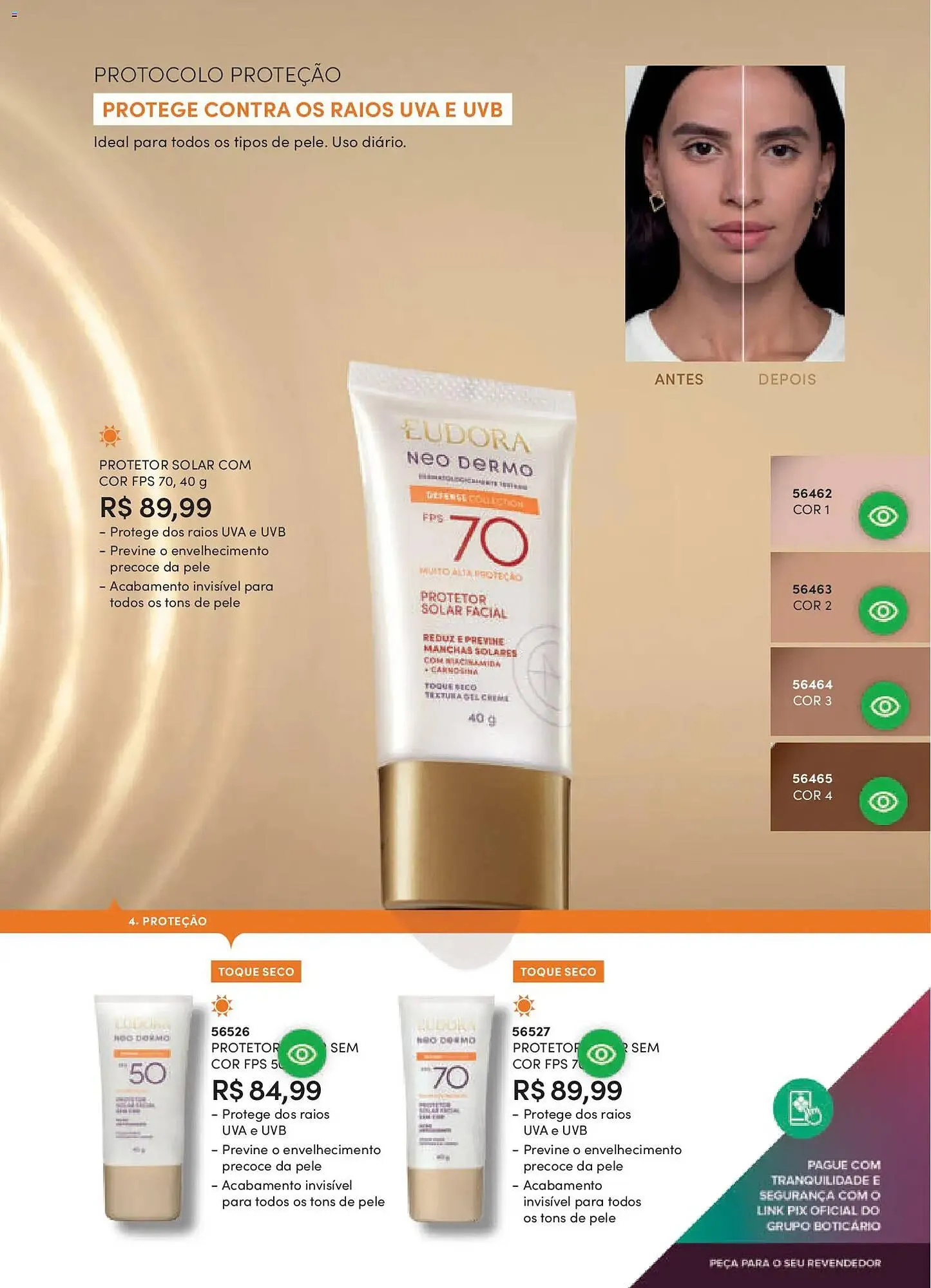 Encarte de Catálogo Eudora 8 de janeiro até 31 de janeiro 2026 - Pagina 84