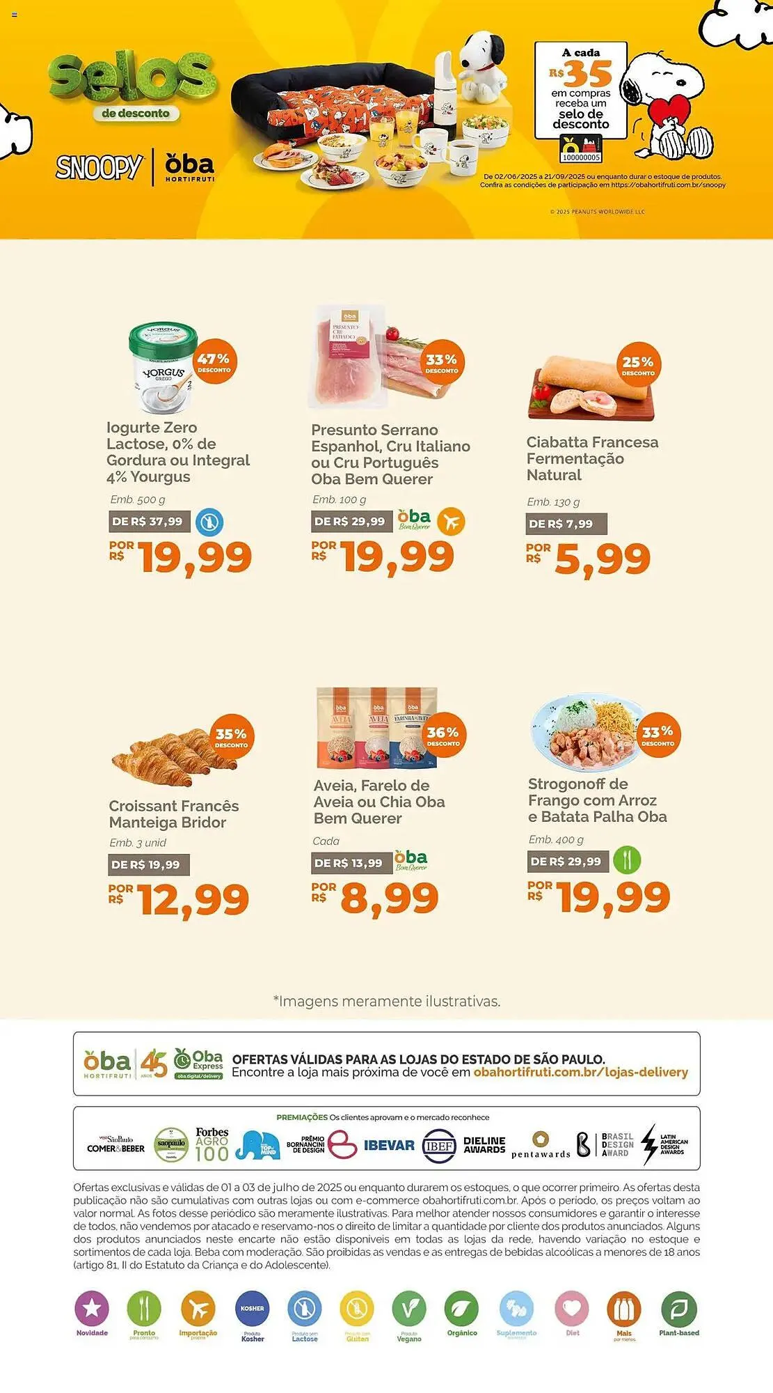 Encarte de Catálogo Oba Hortifruti 1 de julho até 3 de julho 2025 - Pagina 6