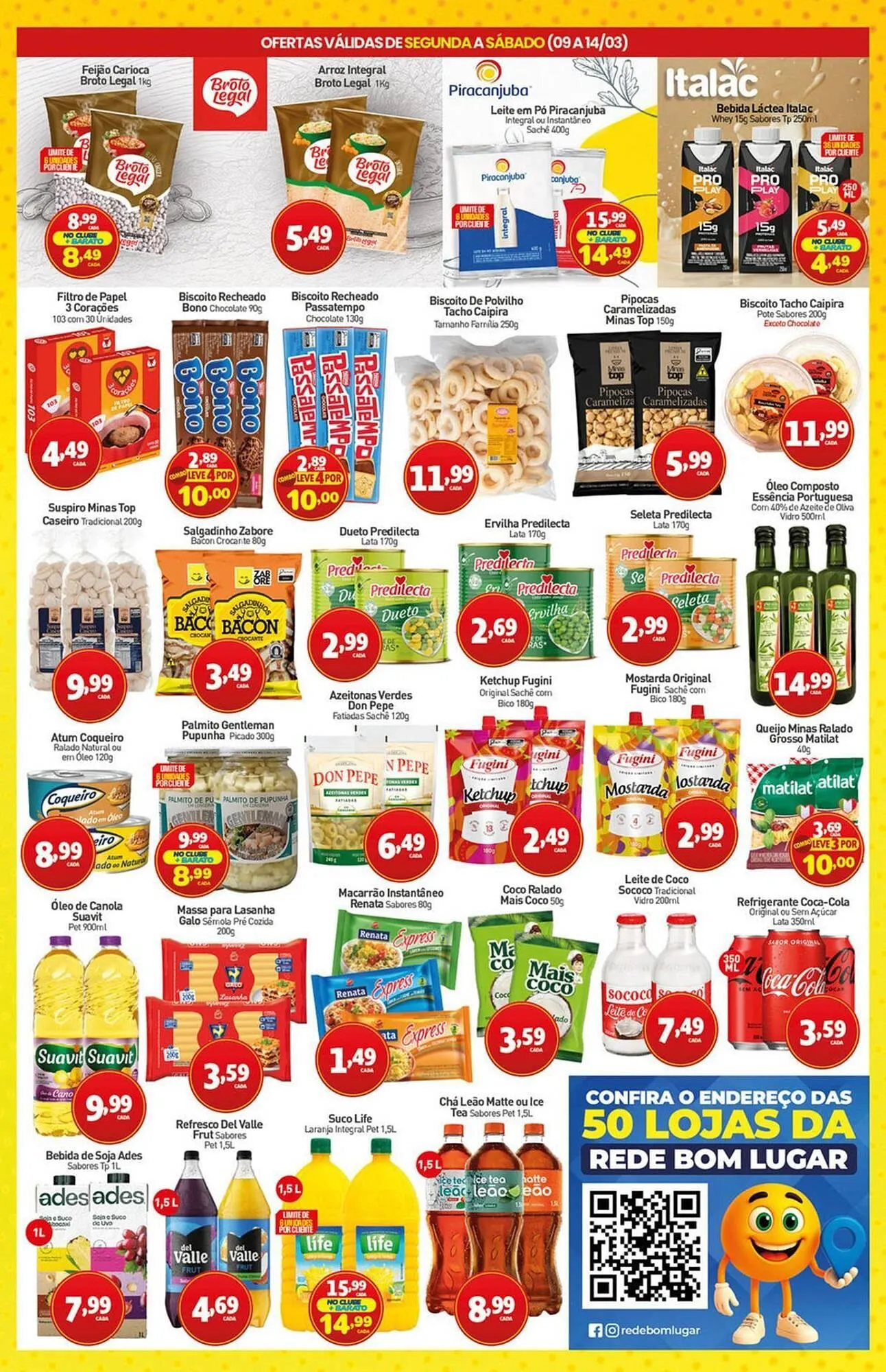 Encarte de Folheto Rede Bom Lugar 9 de março até 14 de março 2026 - Pagina 2