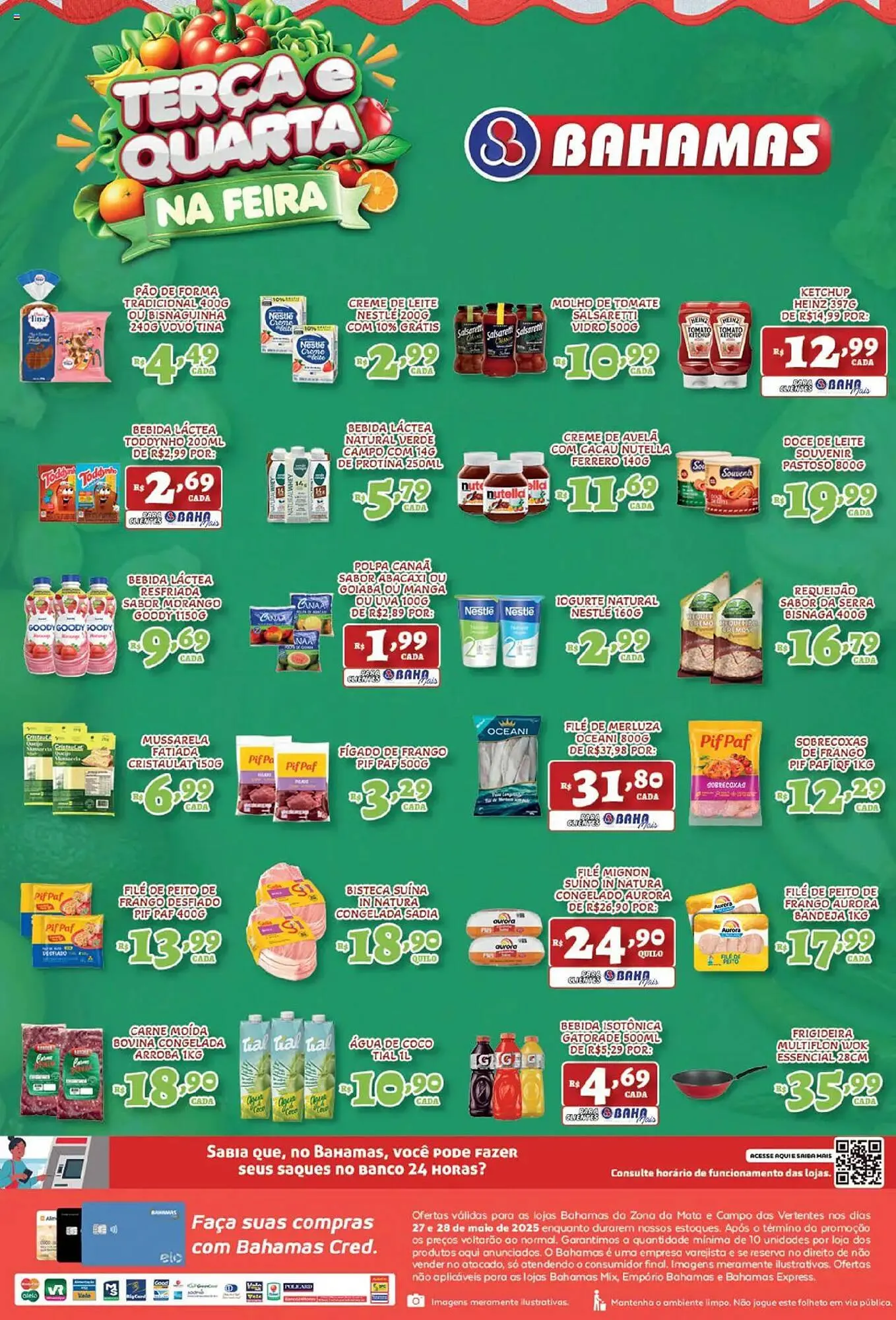 Encarte de Catálogo Bahamas Supermercados 27 de maio até 29 de maio 2025 - Pagina 2