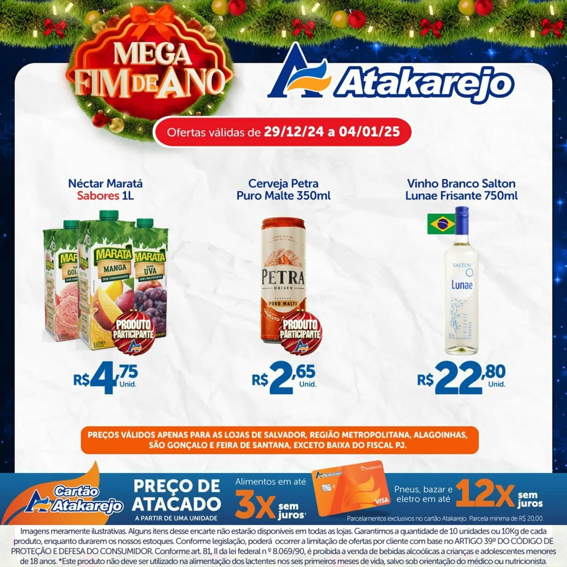 Encarte de Catálogo Atakarejo 30 de dezembro até 4 de janeiro 2025 - Pagina 8