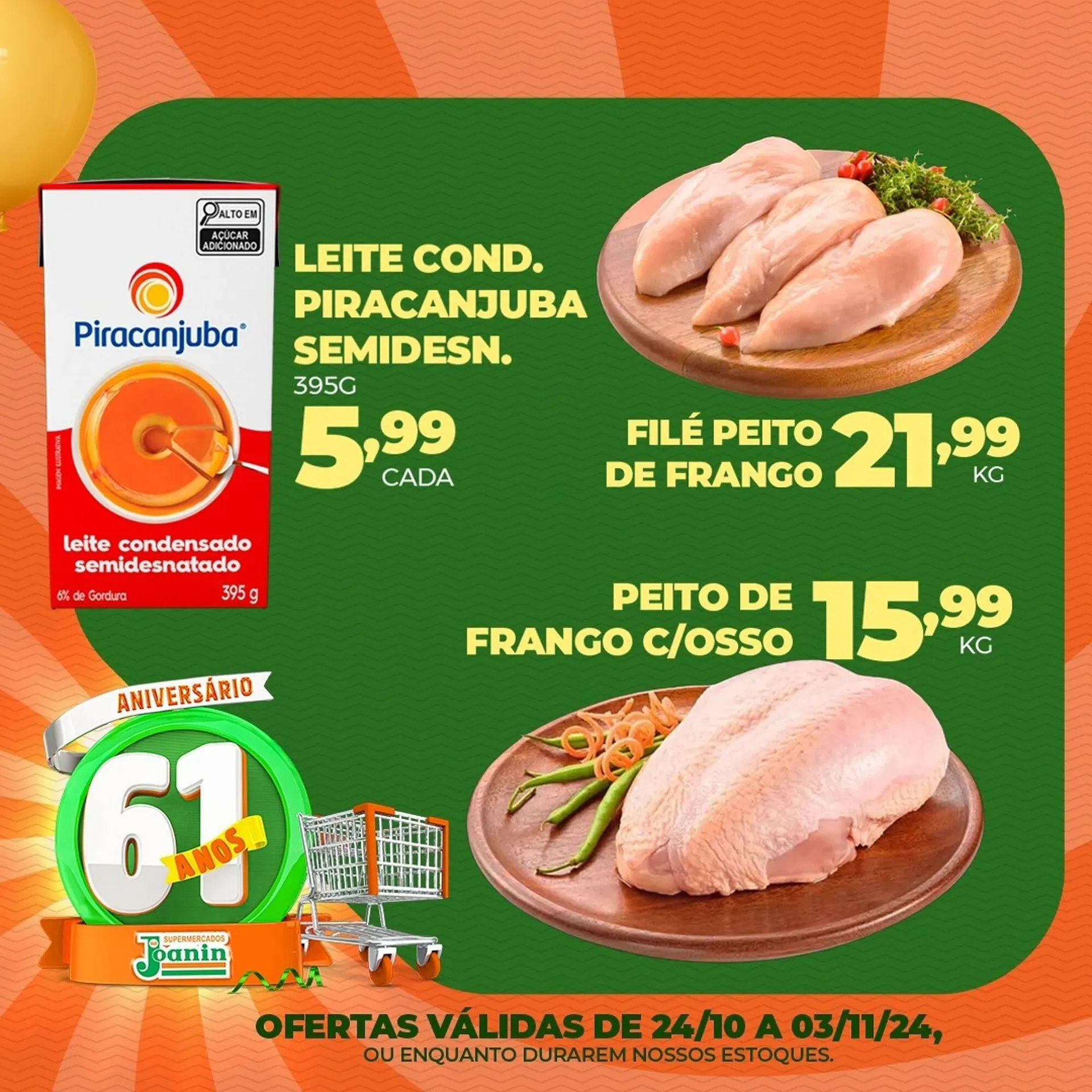 Encarte de Catálogo Supermercados Joanin 25 de outubro até 3 de novembro 2024 - Pagina 3