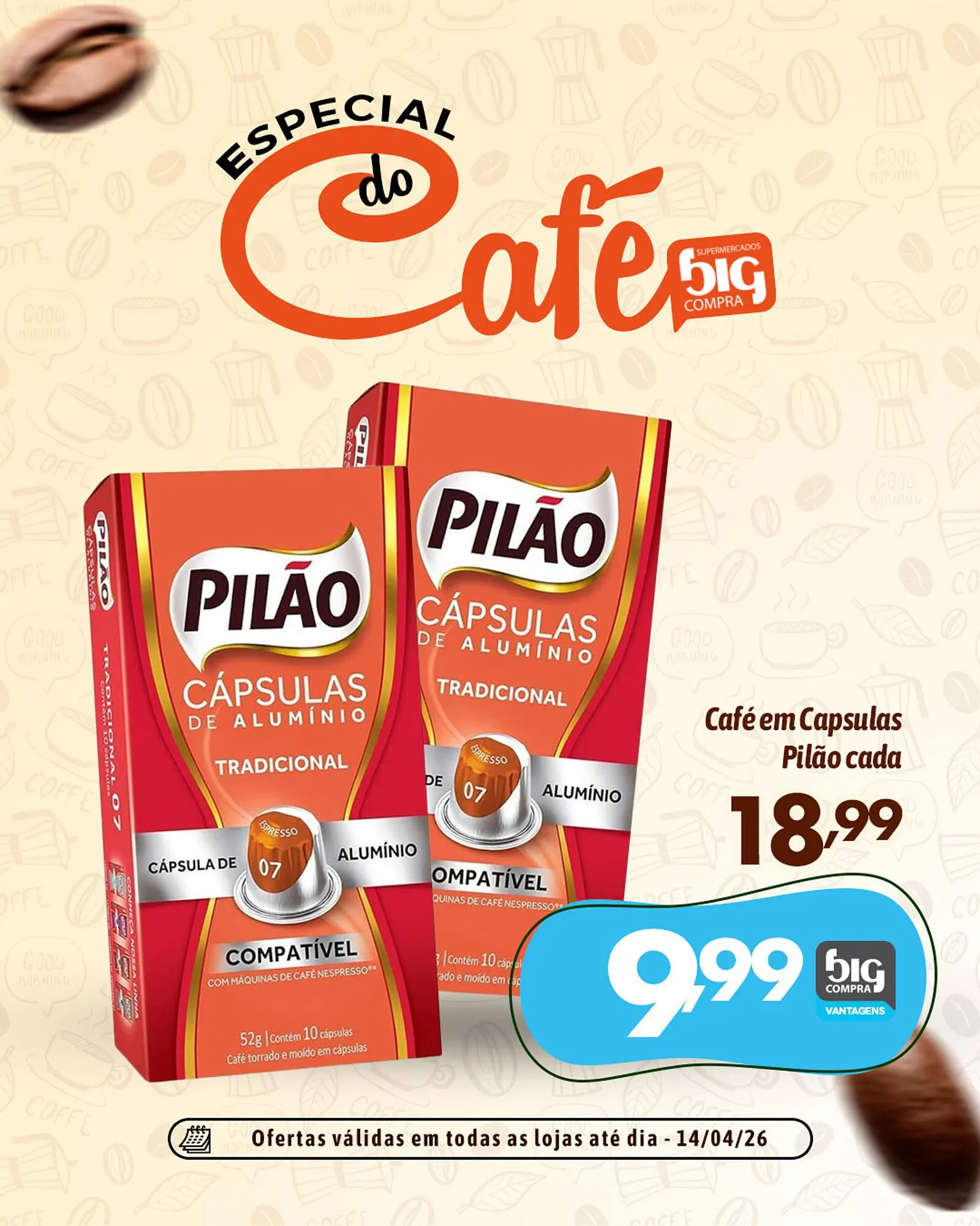 Encarte de Catálogo Supermercados Big Compra 14 de abril até 14 de abril 2026 - Pagina 2